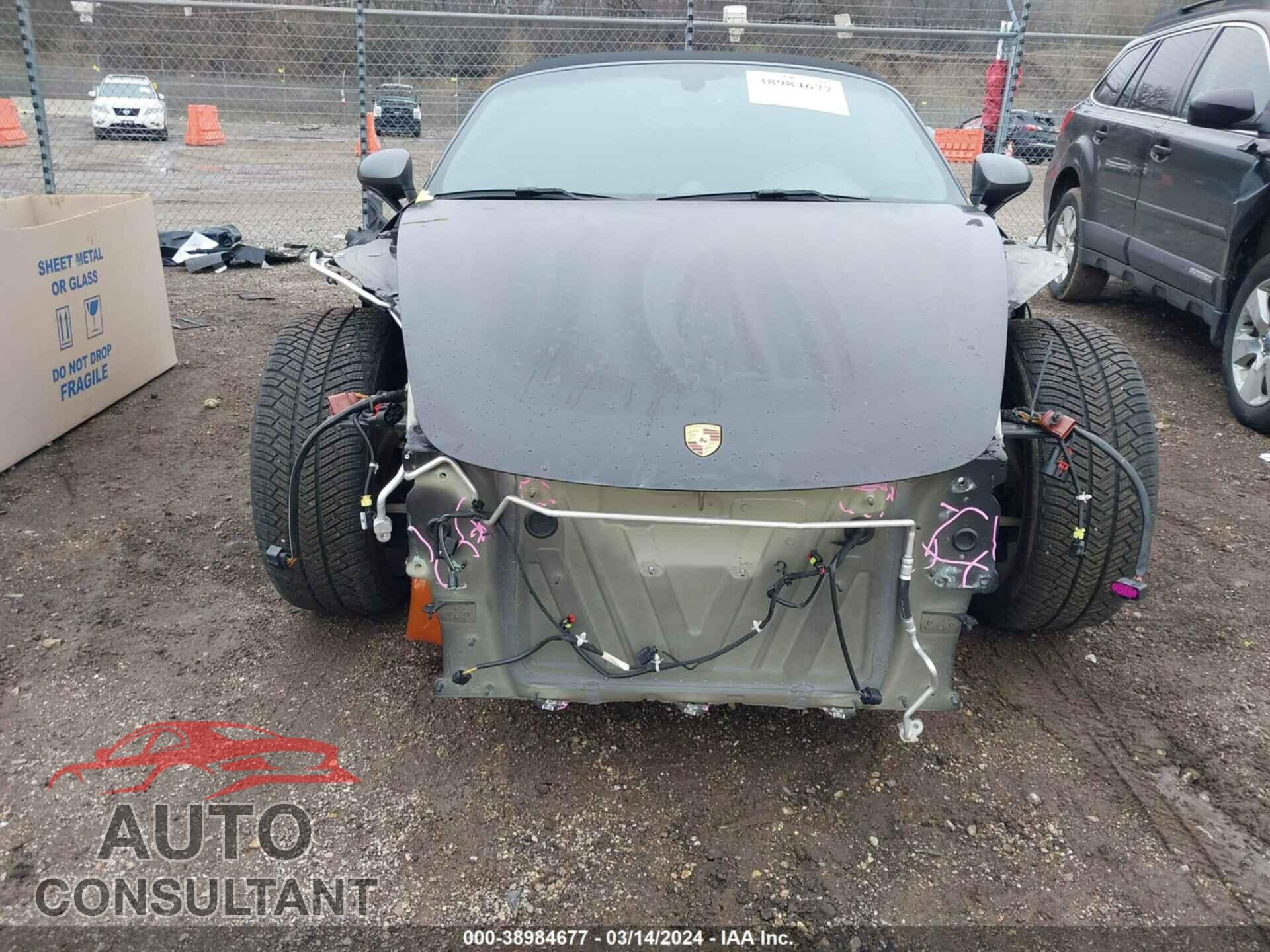 PORSCHE 718 BOXSTER 2021 - WP0CA2A82MS210202