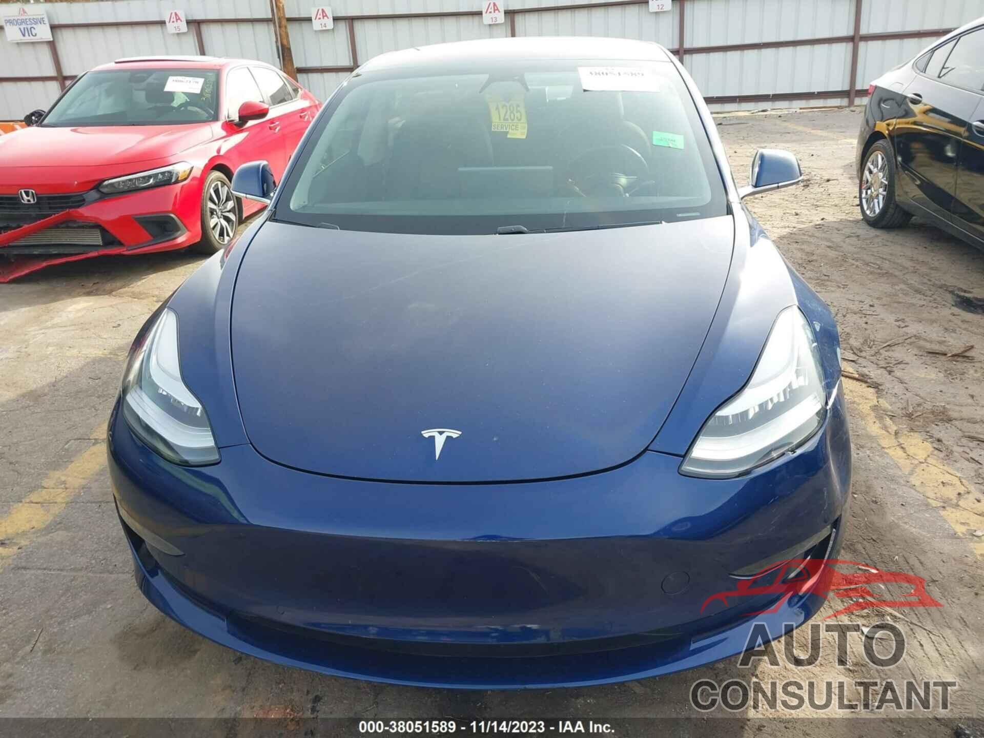 TESLA MODEL 3 2018 - 5YJ3E1EB5JF054217