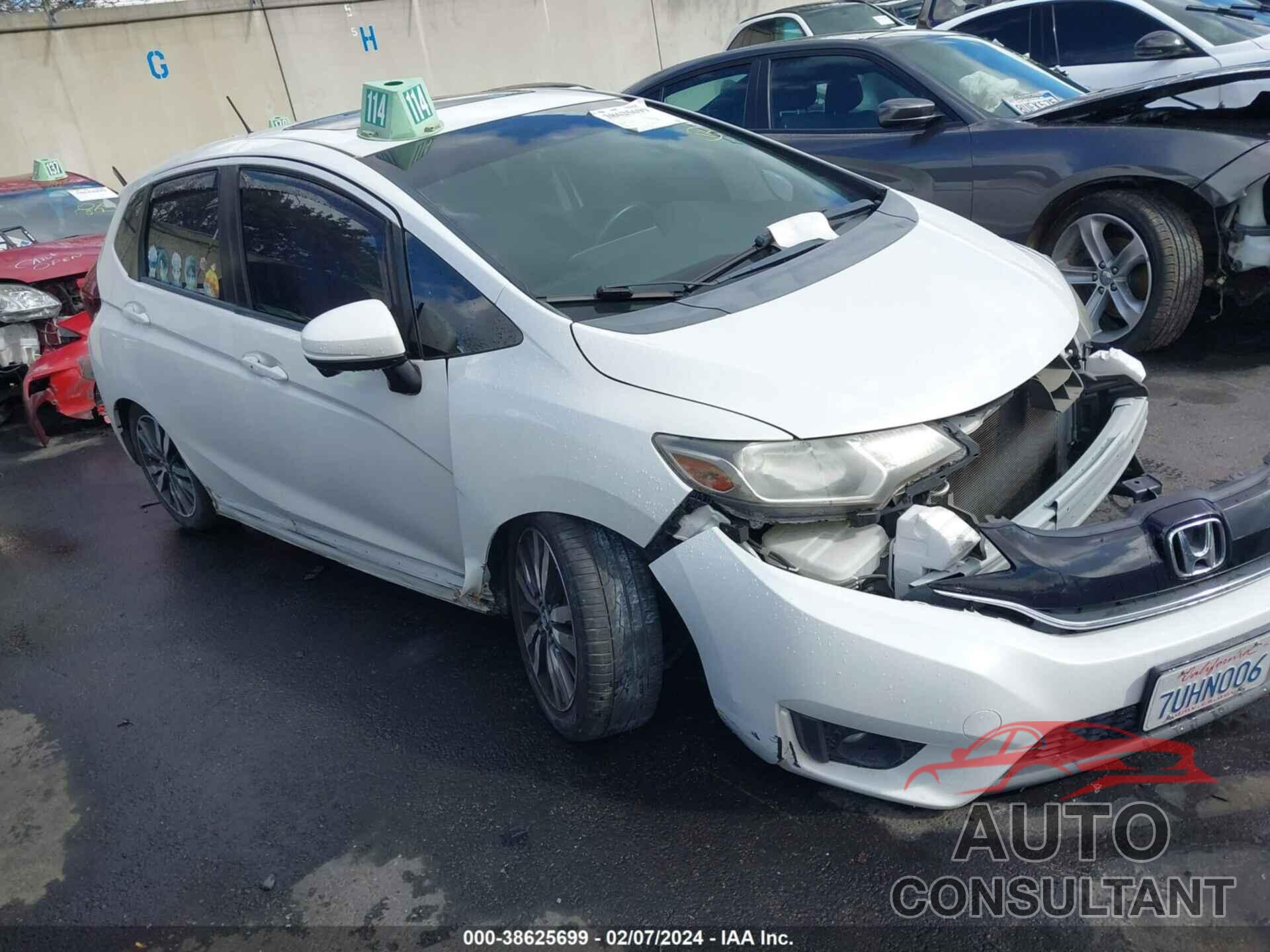 HONDA FIT 2016 - JHMGK5H74GX036782