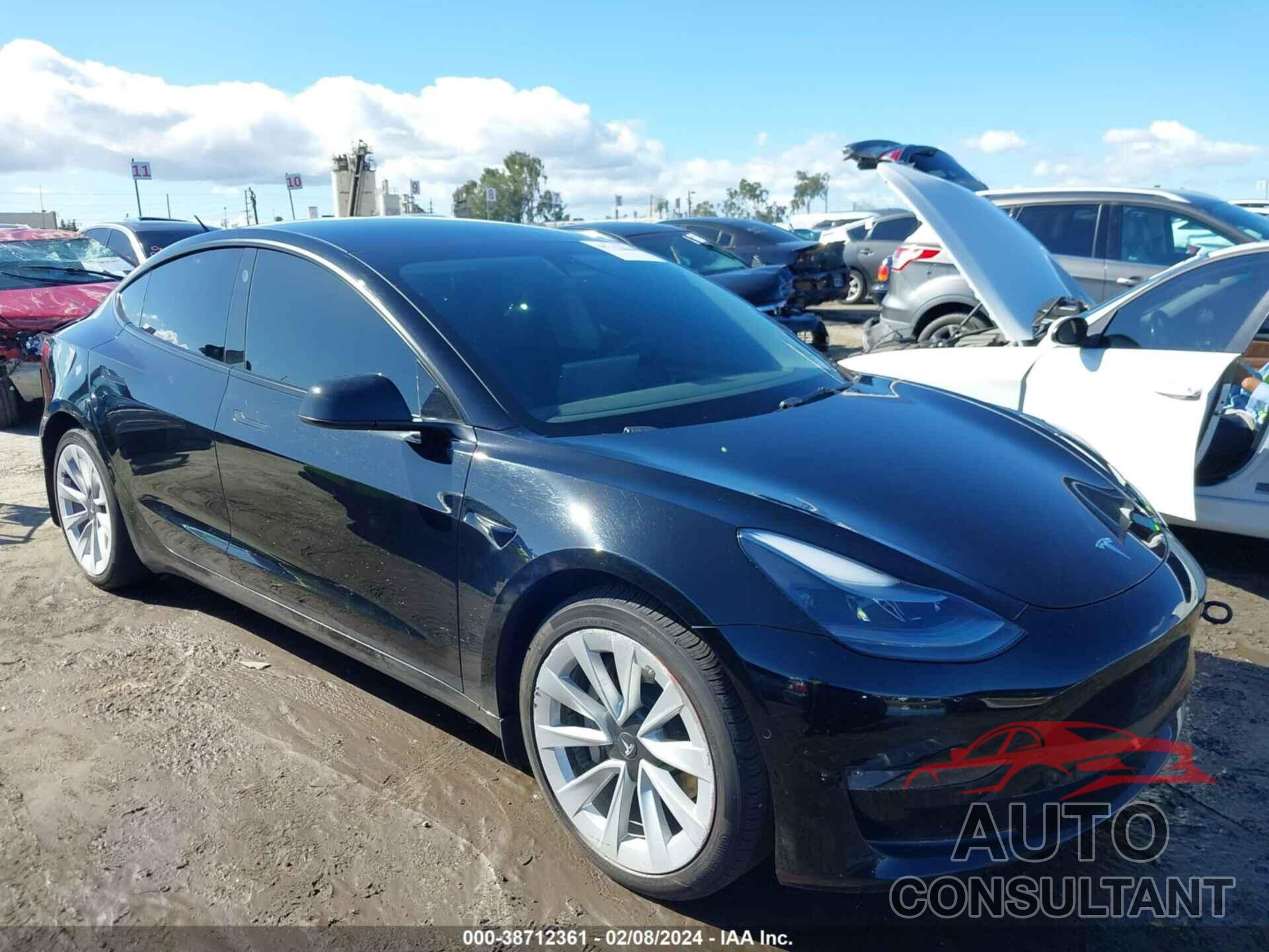 TESLA MODEL 3 2022 - 5YJ3E1EB7NF119302