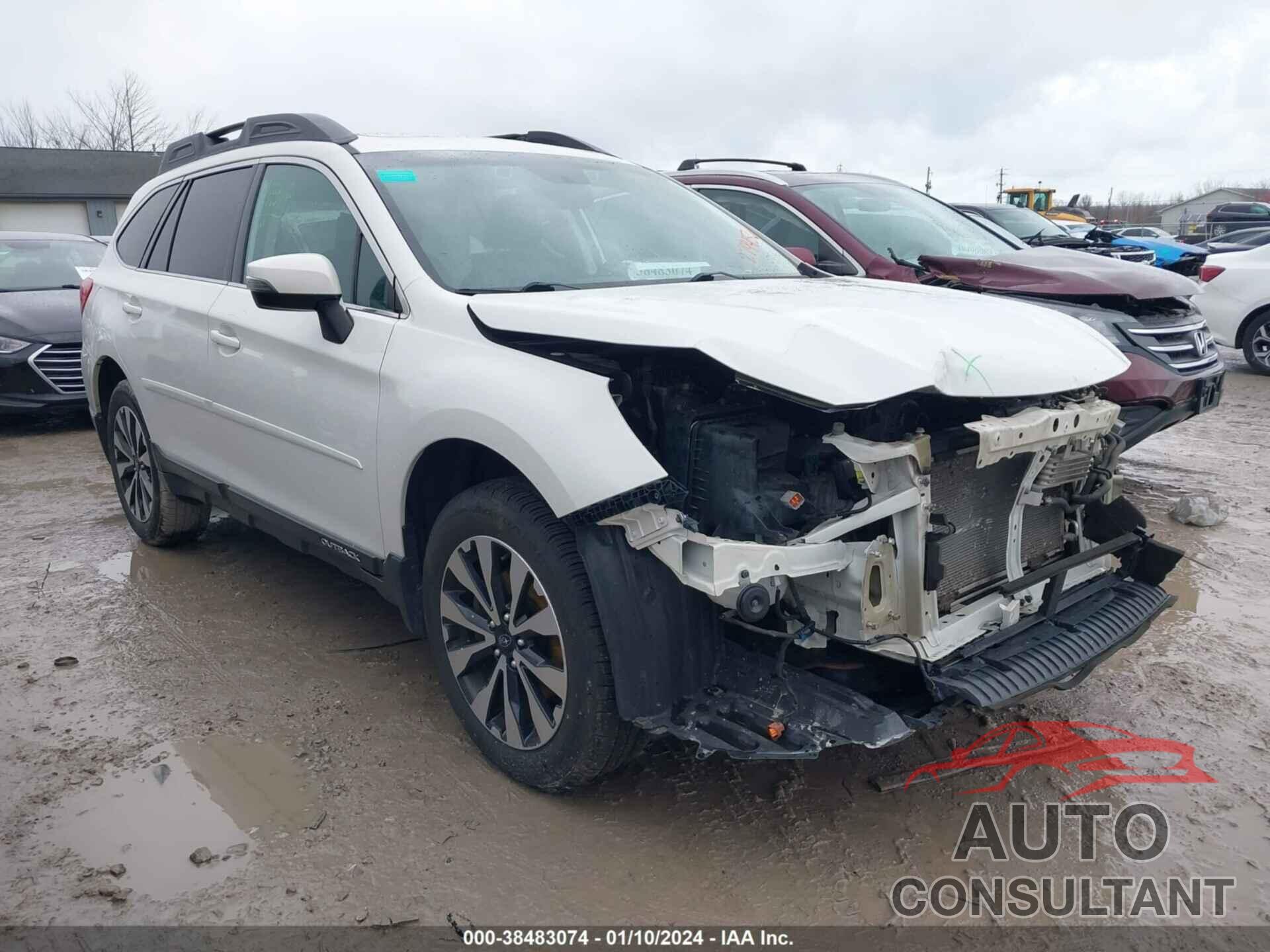 SUBARU OUTBACK 2016 - 4S4BSENC8G3274456