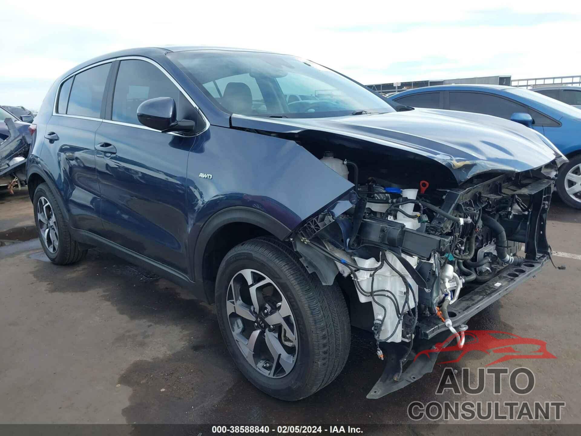 KIA SPORTAGE 2022 - KNDPMCAC1N7017613