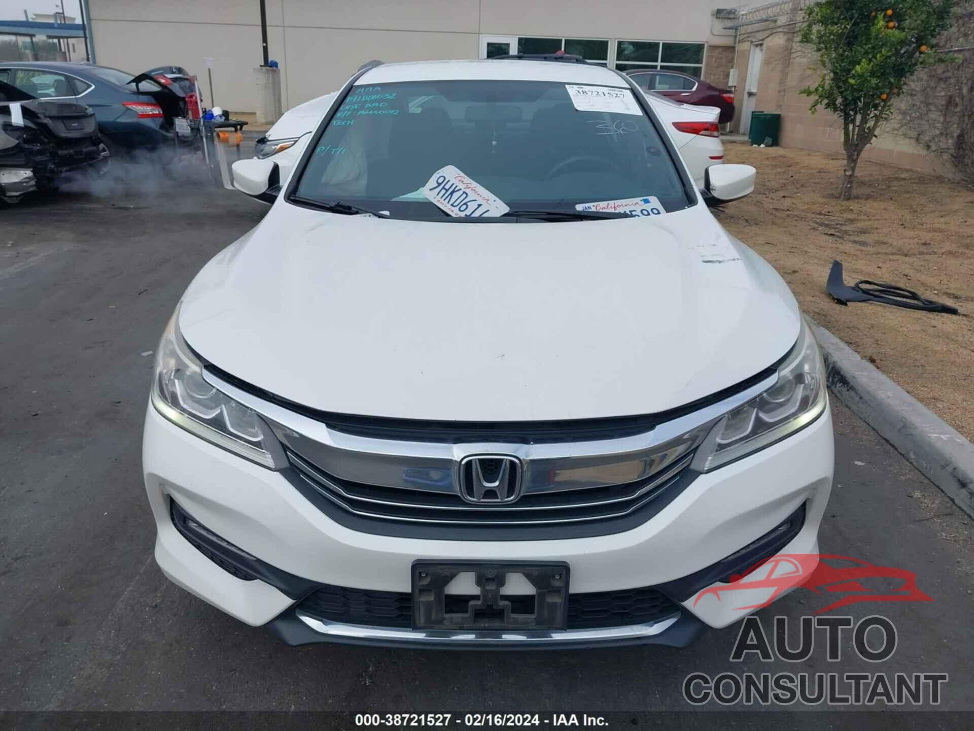 HONDA ACCORD 2016 - 1HGCR2F55GA104846