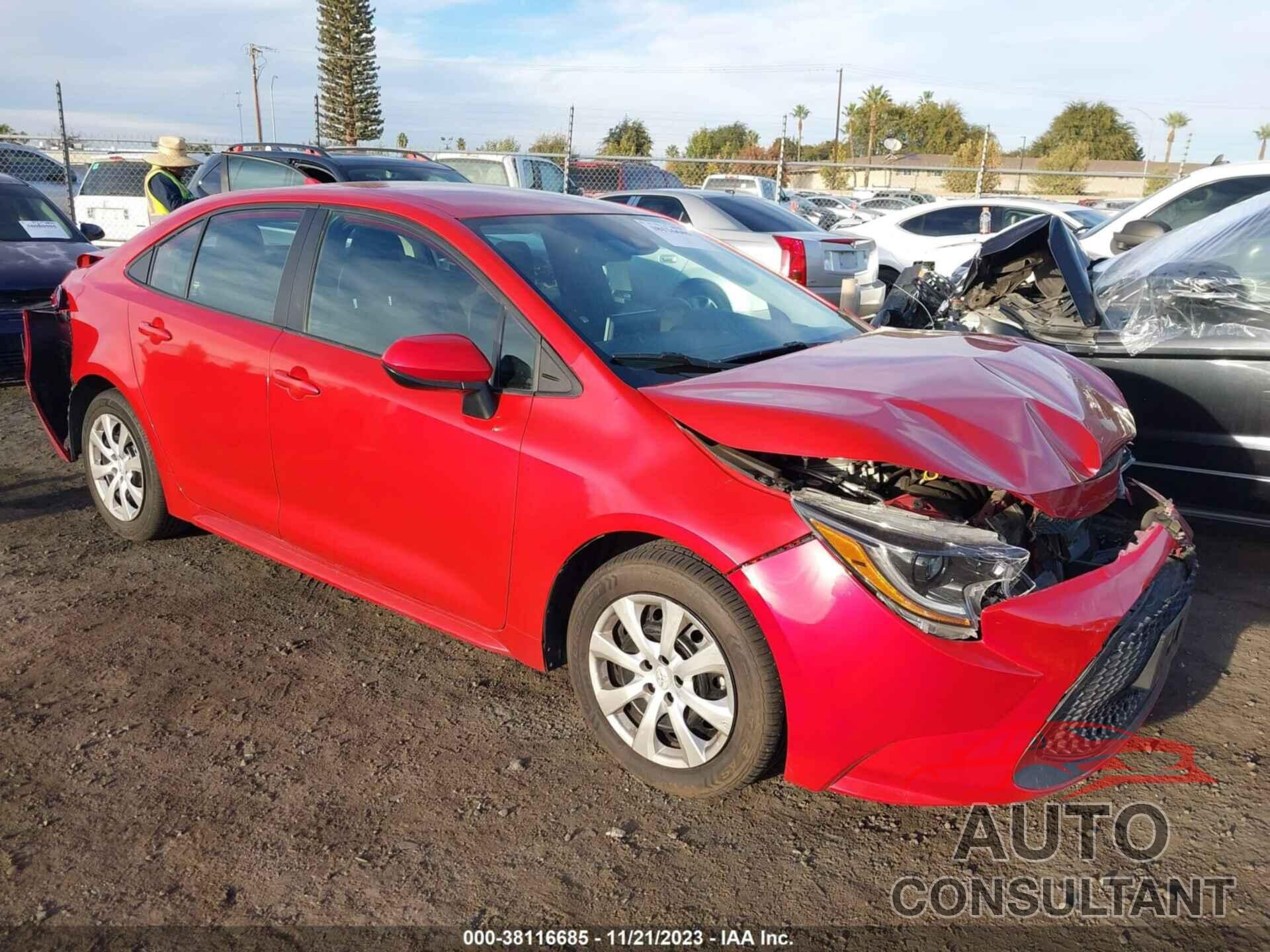 TOYOTA COROLLA 2021 - 5YFEPMAE8MP222221