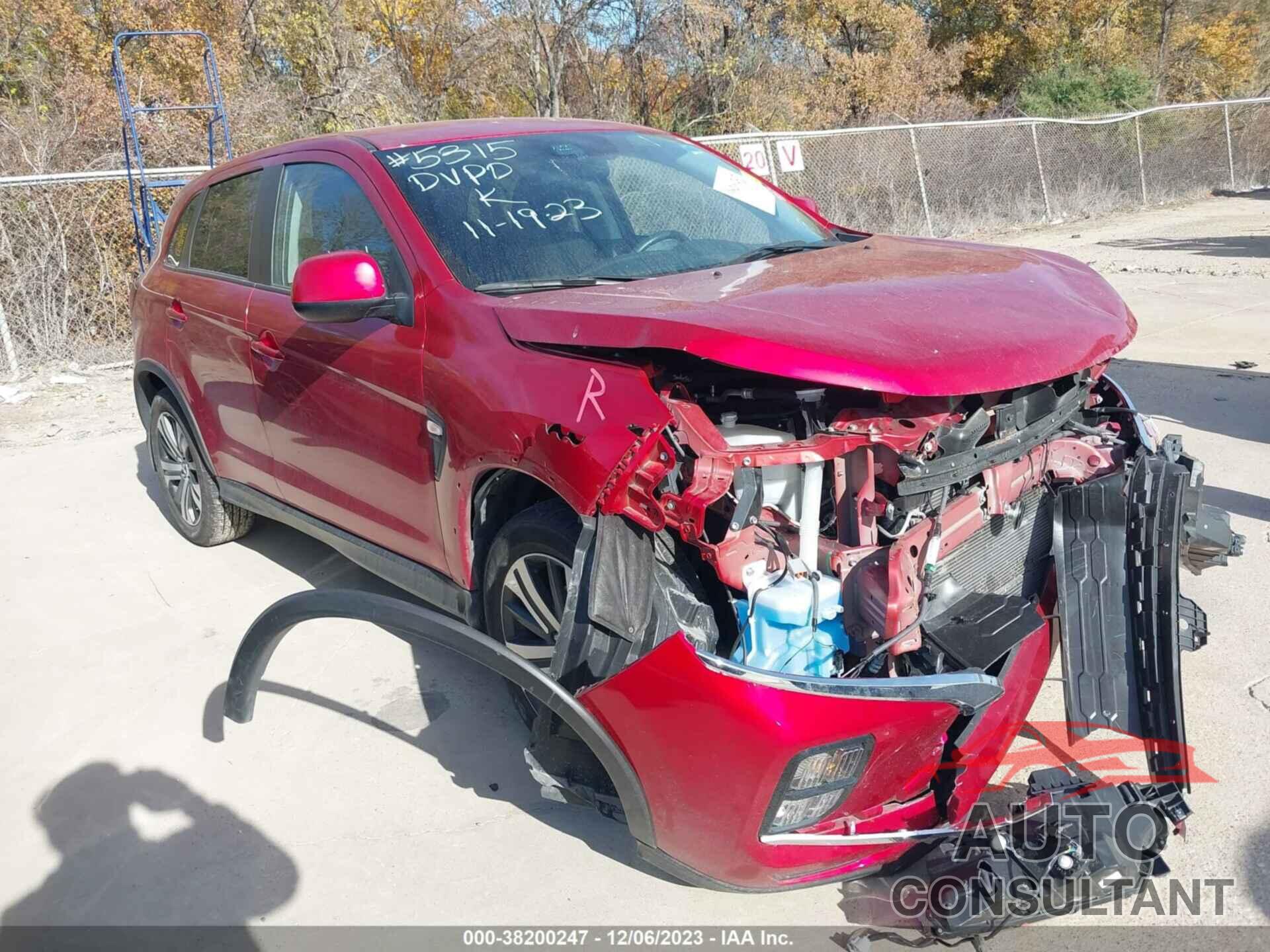 MITSUBISHI OUTLANDER SPORT 2022 - JA4APUAUXNU021859