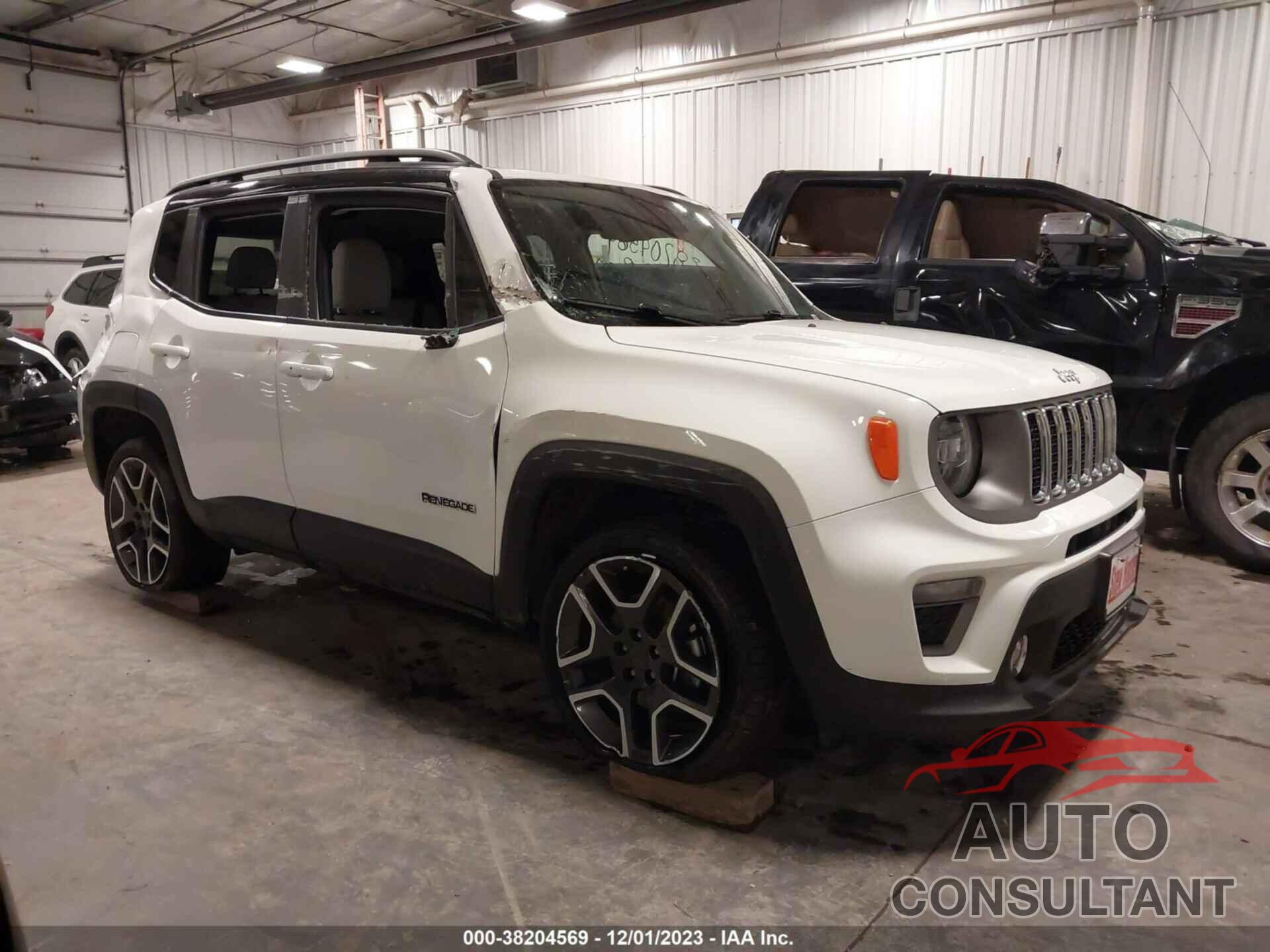 JEEP RENEGADE 2019 - ZACNJBD1XKPJ96394