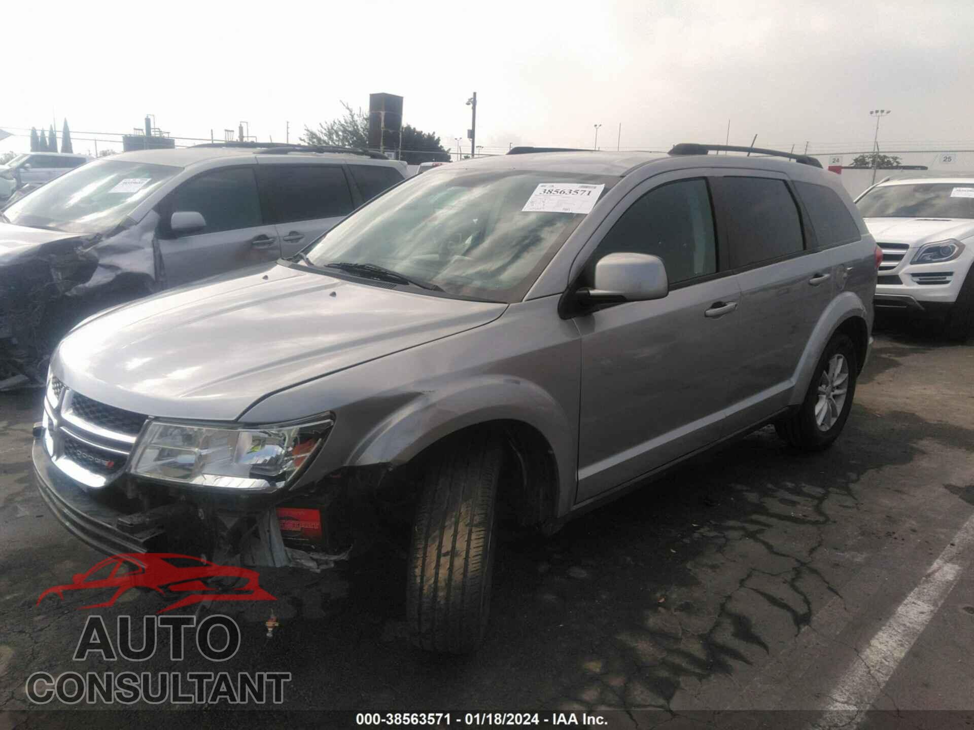 DODGE JOURNEY 2017 - 3C4PDCBG3HT572693