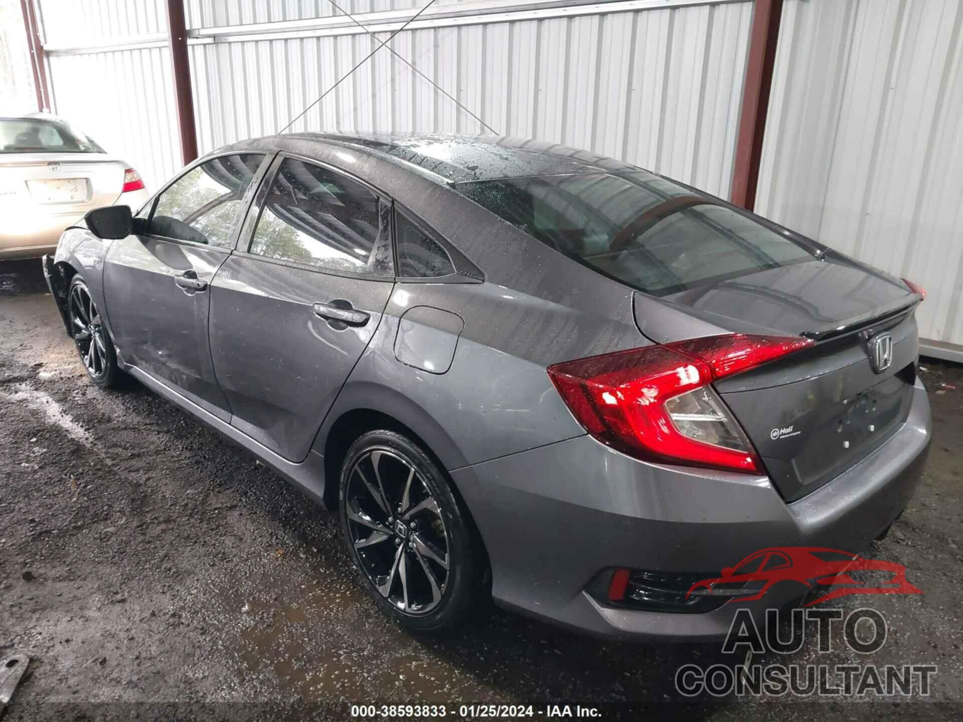 HONDA CIVIC 2019 - 2HGFC2F88KH584643