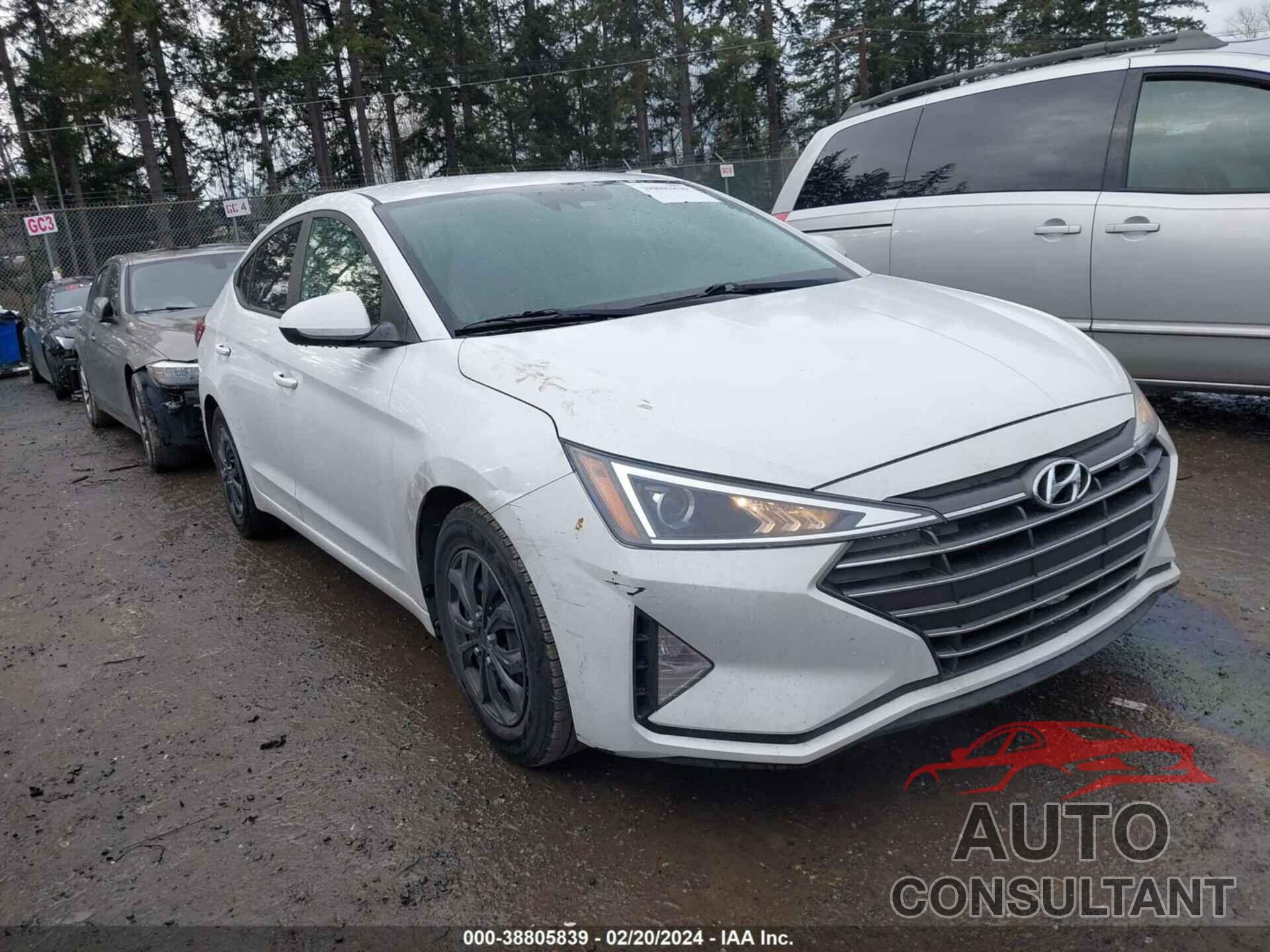 HYUNDAI ELANTRA 2020 - 5NPD74LF9LH594969