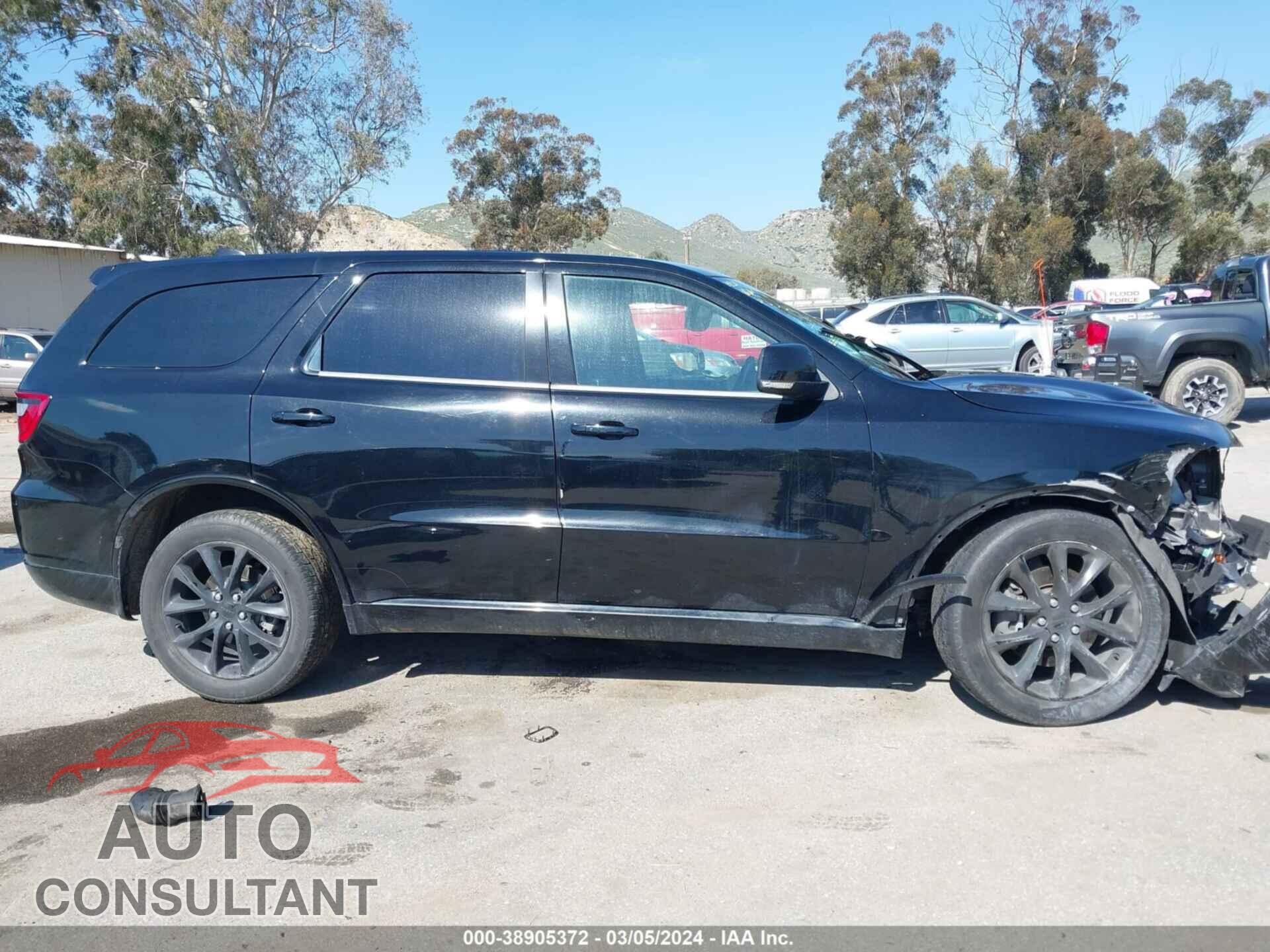 DODGE DURANGO 2018 - 1C4SDHCT2JC186576