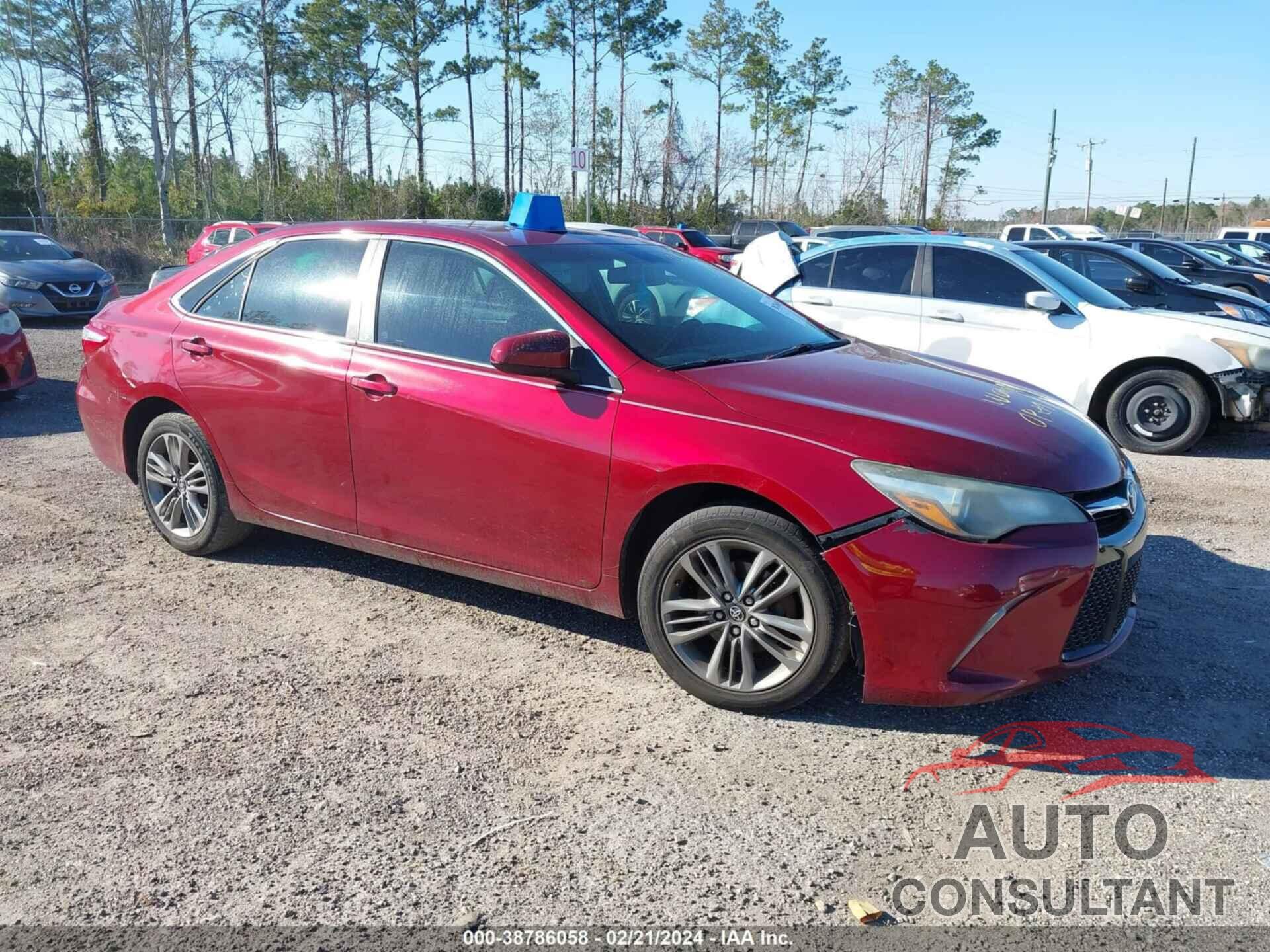 TOYOTA CAMRY 2016 - 4T1BF1FK8GU527448