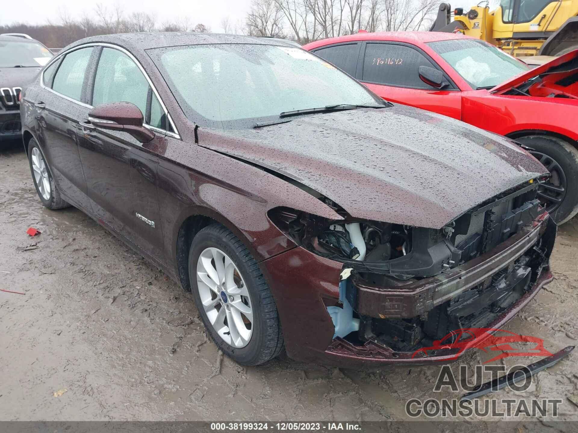 FORD FUSION HYBRID 2019 - 3FA6P0MU7KR165278