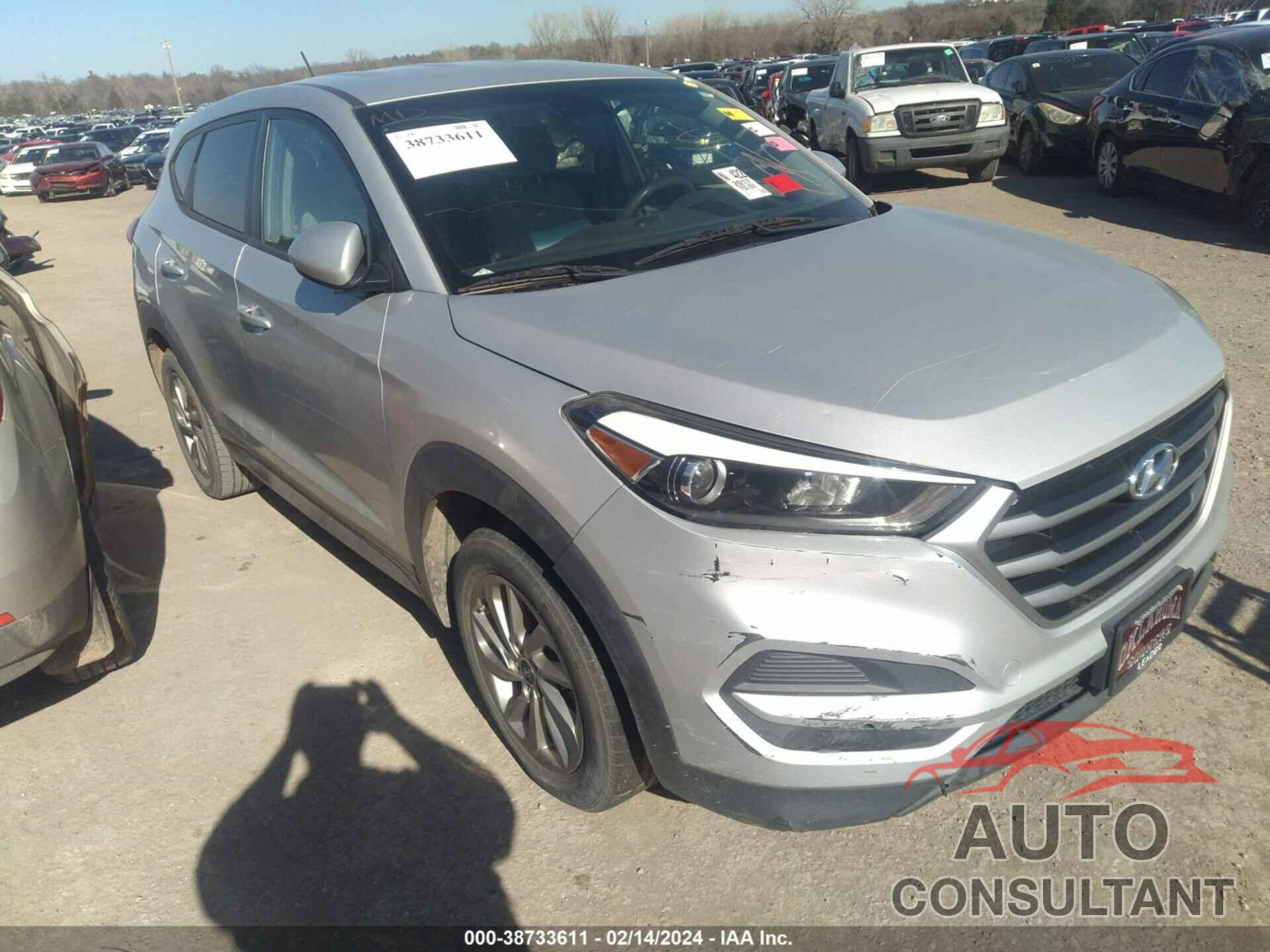 HYUNDAI TUCSON 2017 - KM8J23A41HU577525