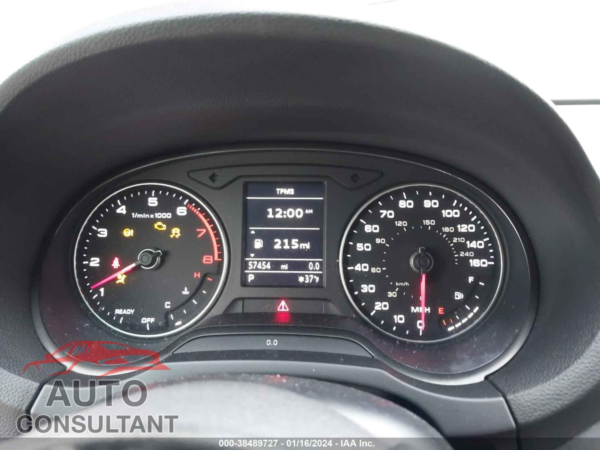 AUDI A3 2017 - WAUAUGFF9H1036477