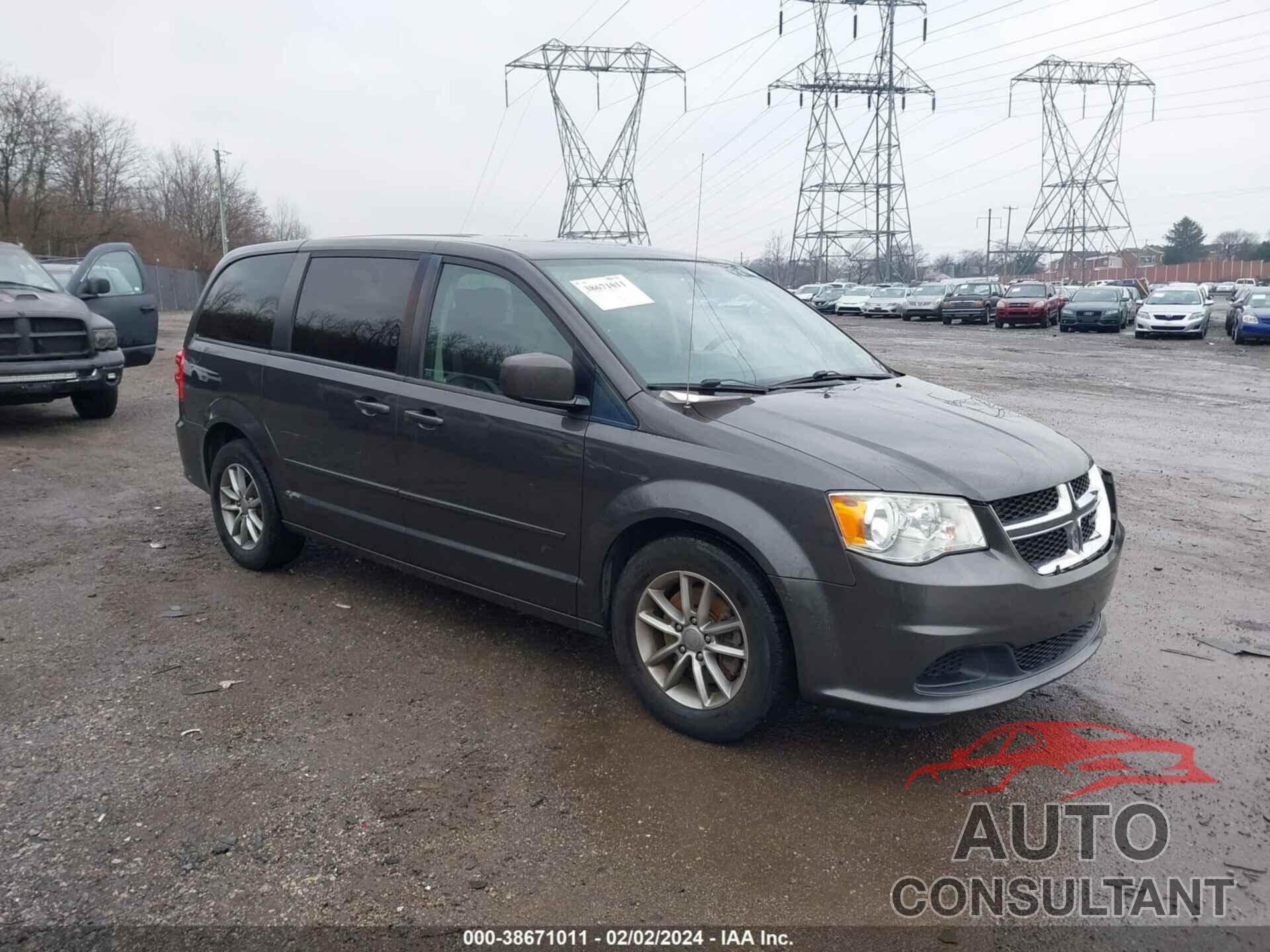 DODGE GRAND CARAVAN 2016 - 2C4RDGBG6GR102451