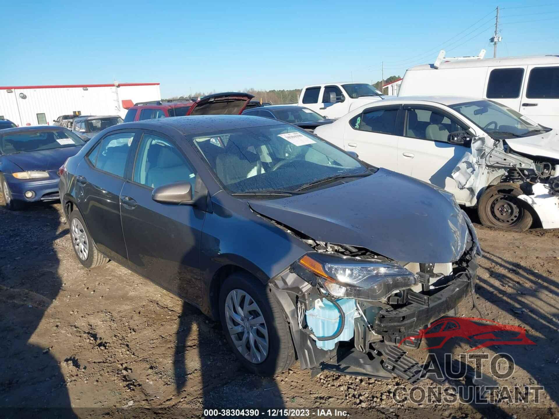 TOYOTA COROLLA 2019 - 2T1BURHE9KC240285