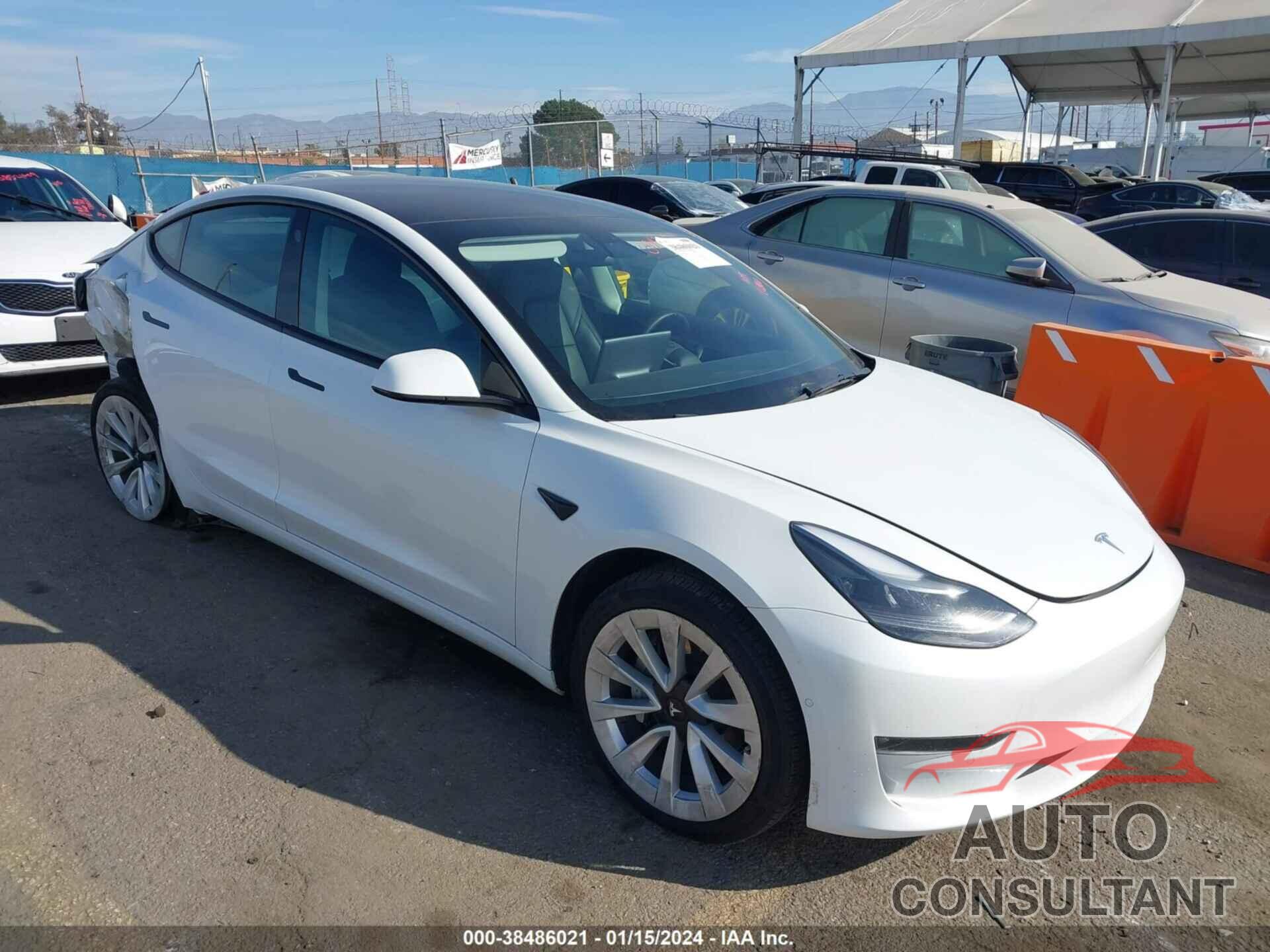 TESLA MODEL 3 2021 - 5YJ3E1EB4MF101094