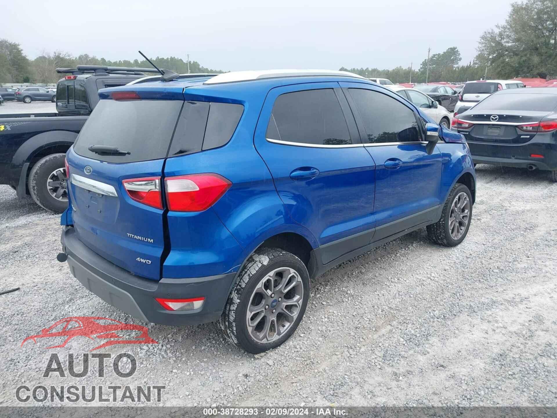 FORD ECOSPORT 2020 - MAJ6S3KL0LC343932