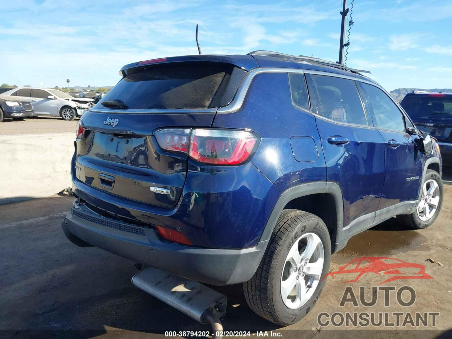 JEEP COMPASS 2018 - 3C4NJDBB7JT493026