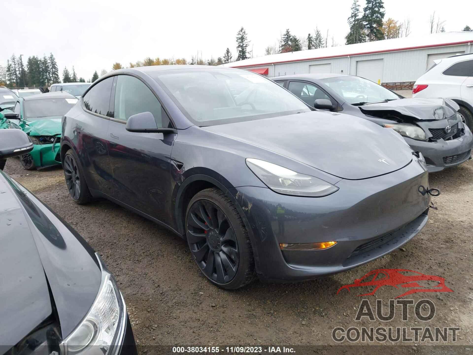 TESLA MODEL Y 2022 - 7SAYGDEF8NF494025