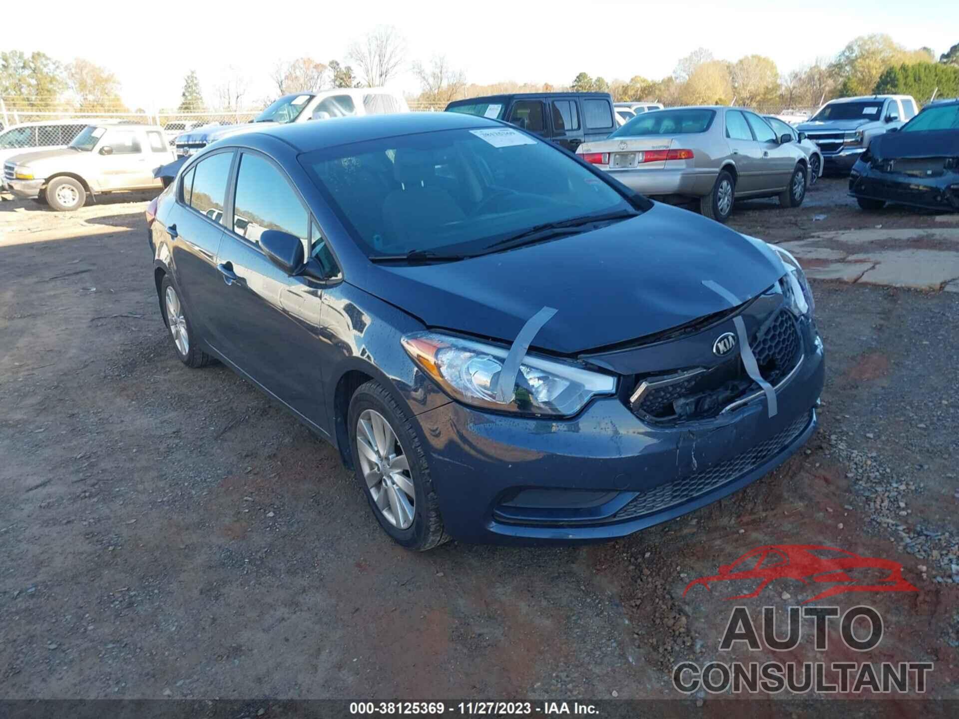 KIA FORTE 2016 - KNAFX4A63G5477743