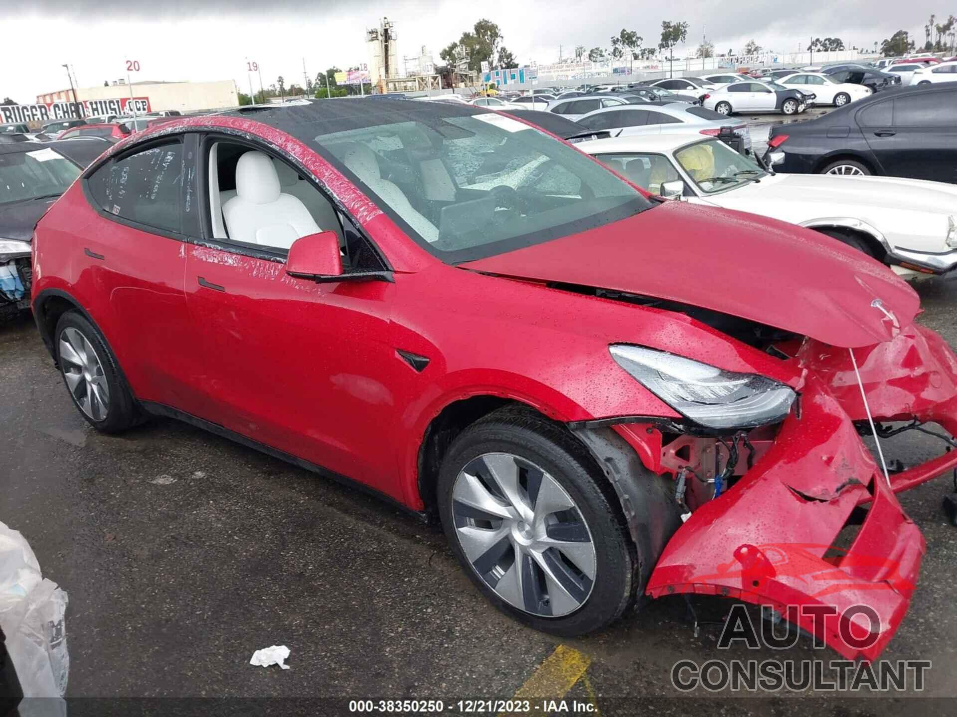 TESLA MODEL Y 2021 - 5YJYGDEEXMF195686