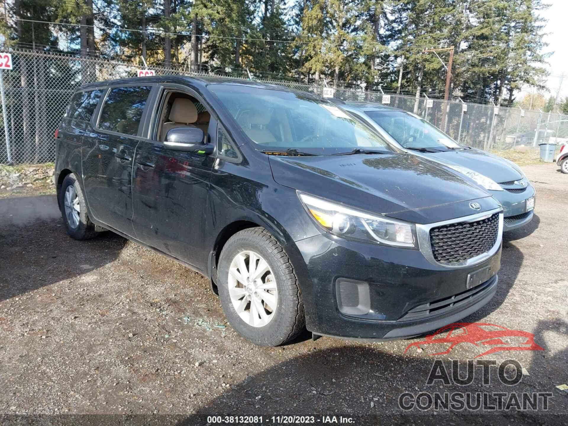 KIA SEDONA 2018 - KNDMB5C13J6398574