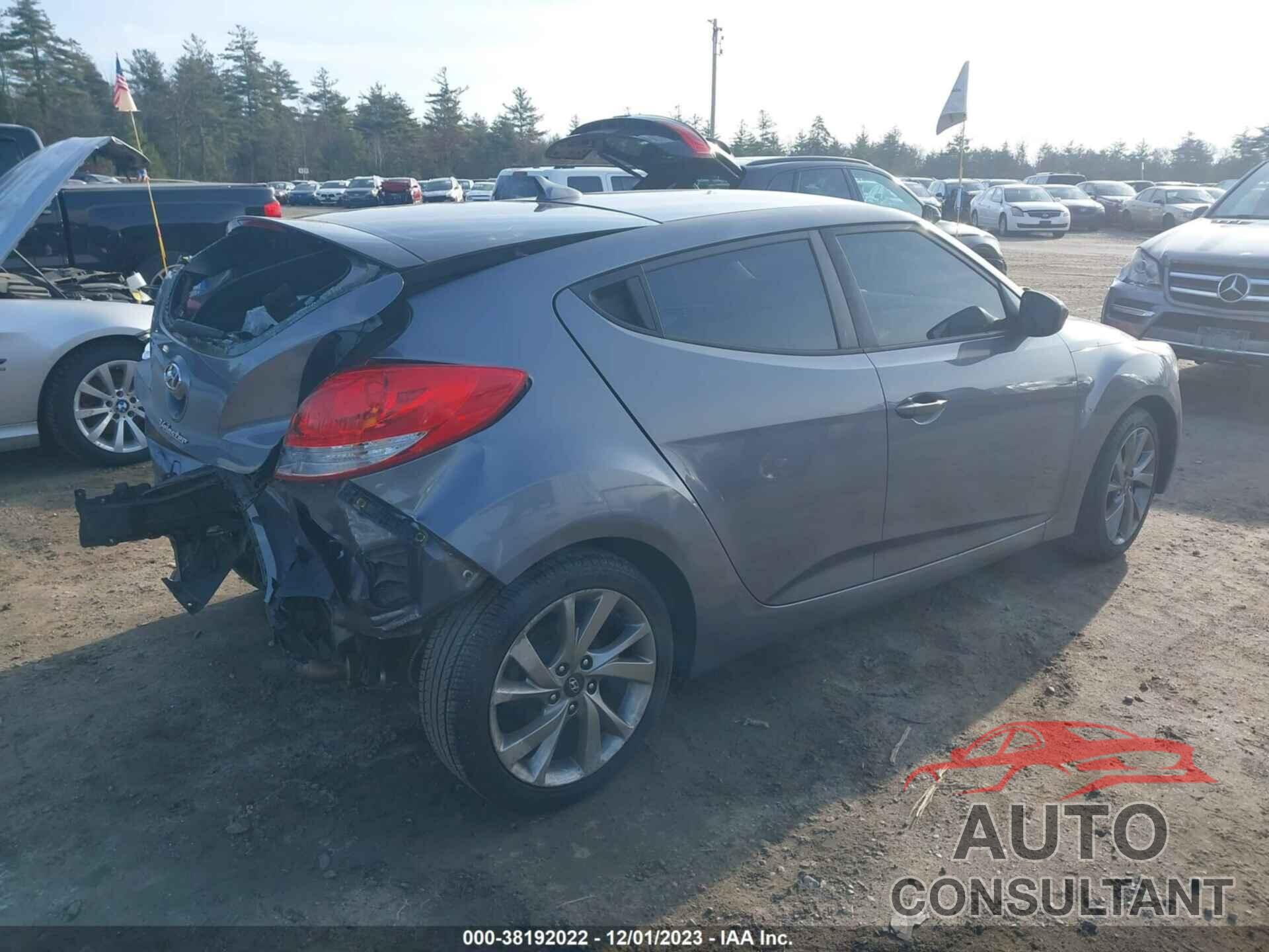 HYUNDAI VELOSTER 2017 - KMHTC6AD3HU311852