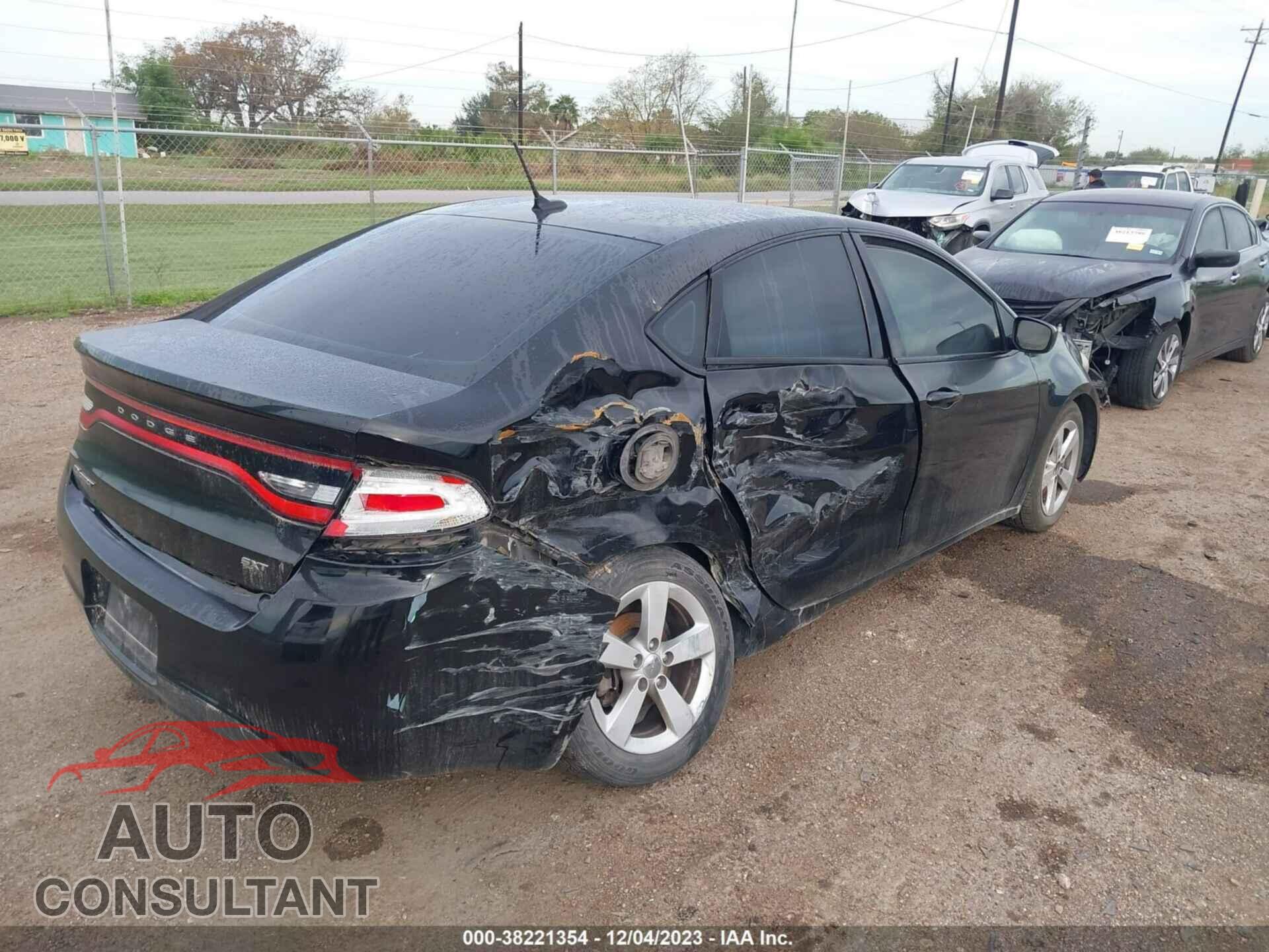 DODGE DART 2015 - 1C3CDFBB2FD158493