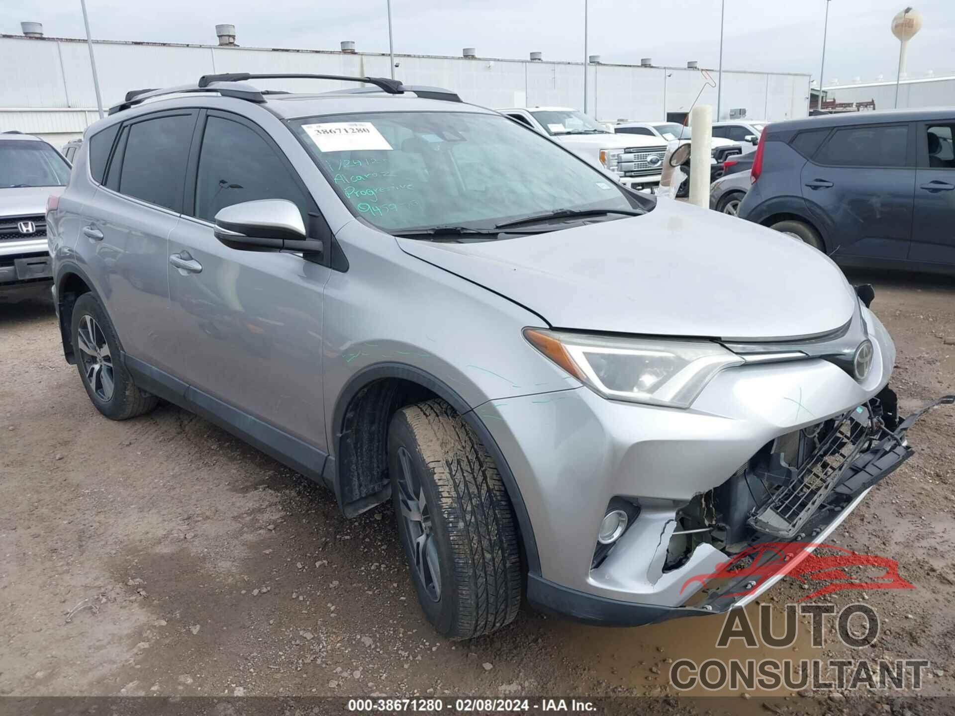 TOYOTA RAV4 2017 - 2T3WFREV8HW396218