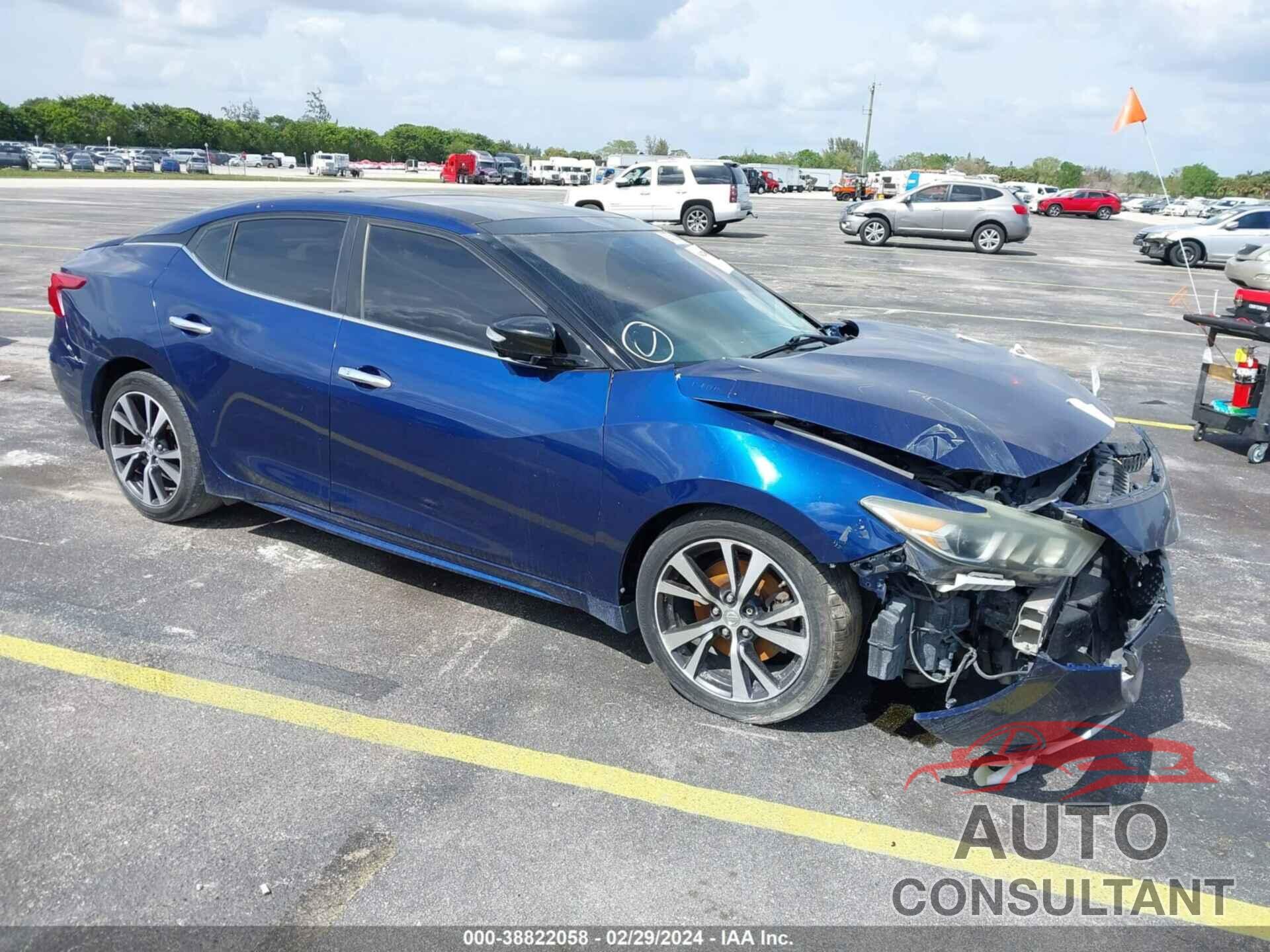 NISSAN MAXIMA 2016 - 1N4AA6AP3GC420107