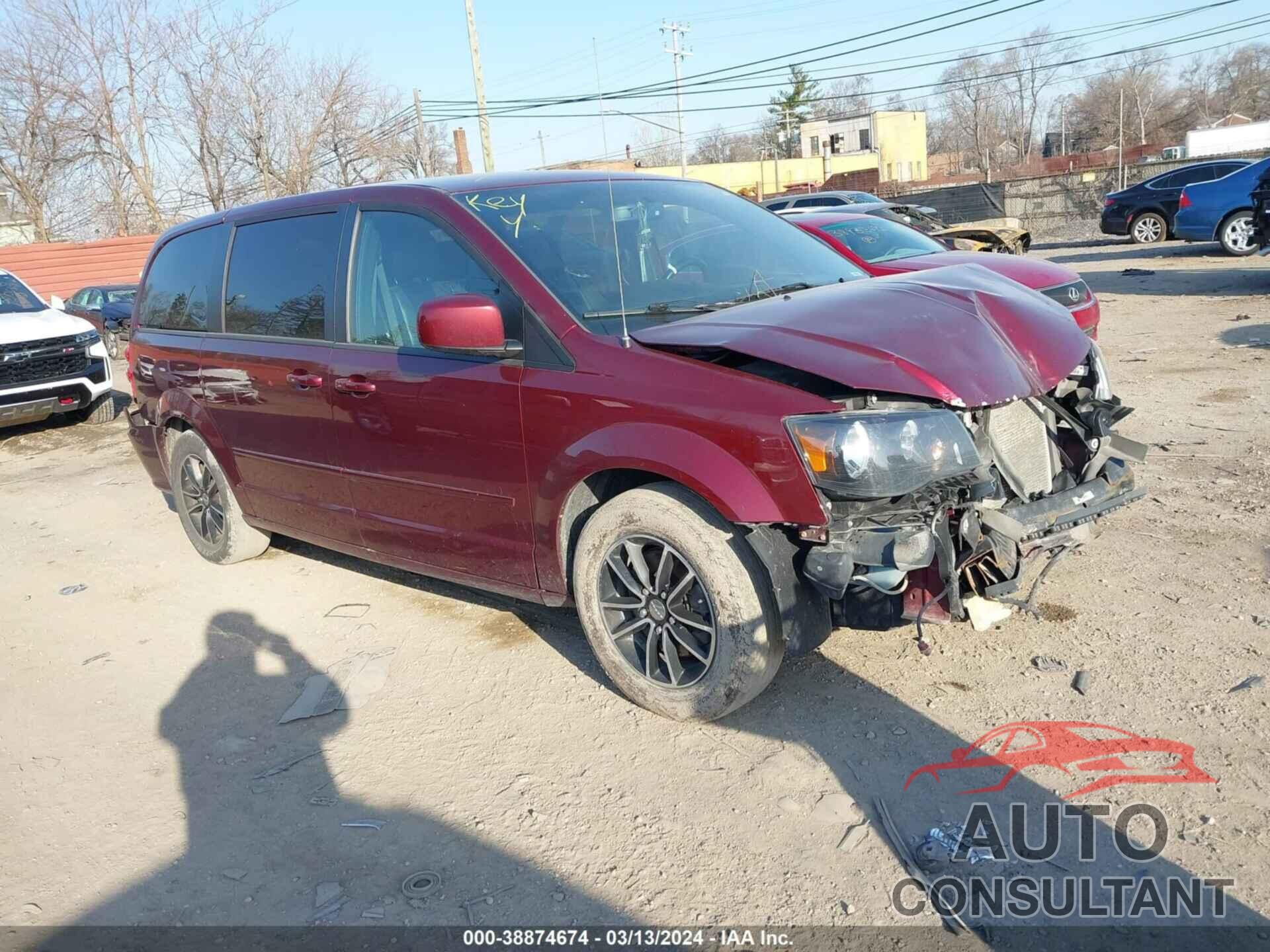 DODGE GRAND CARAVAN 2017 - 2C4RDGEG2HR707080