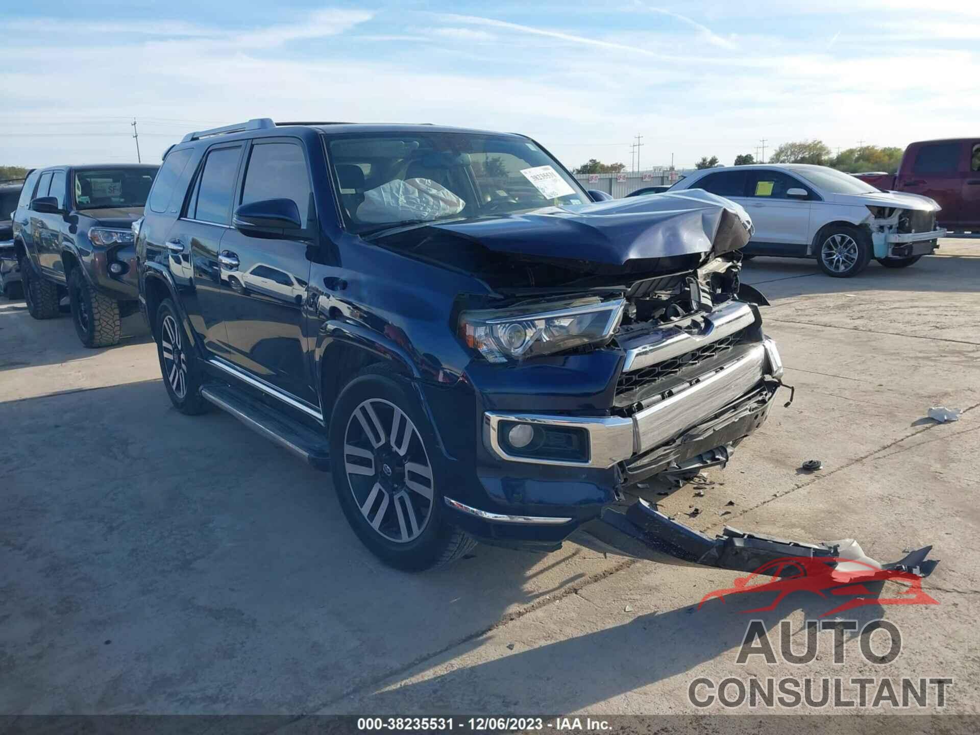 TOYOTA 4RUNNER 2017 - JTEZU5JR6H5155846