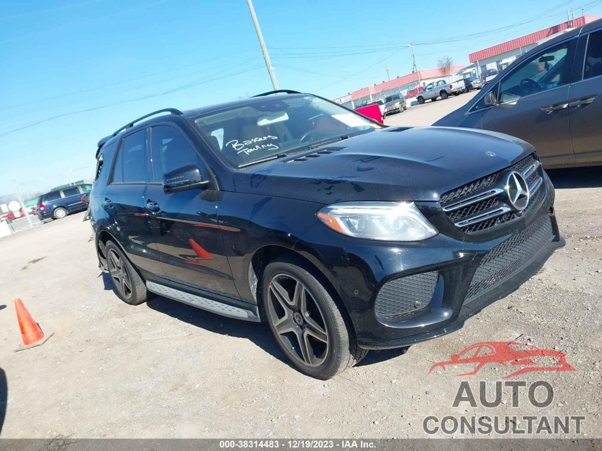 MERCEDES-BENZ GLE 350 2018 - 4JGDA5HB7JB151162