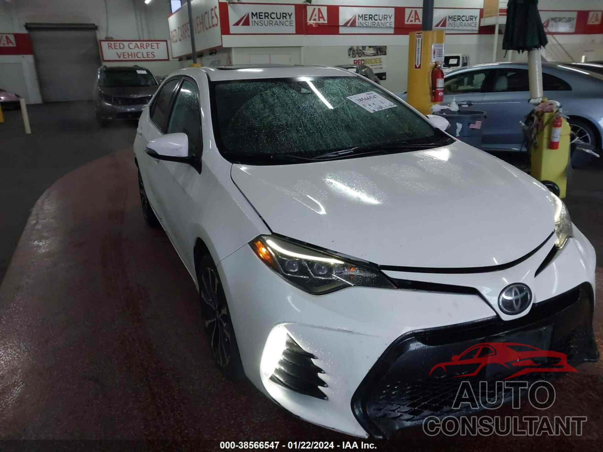 TOYOTA COROLLA 2017 - 2T1BURHEXHC904280