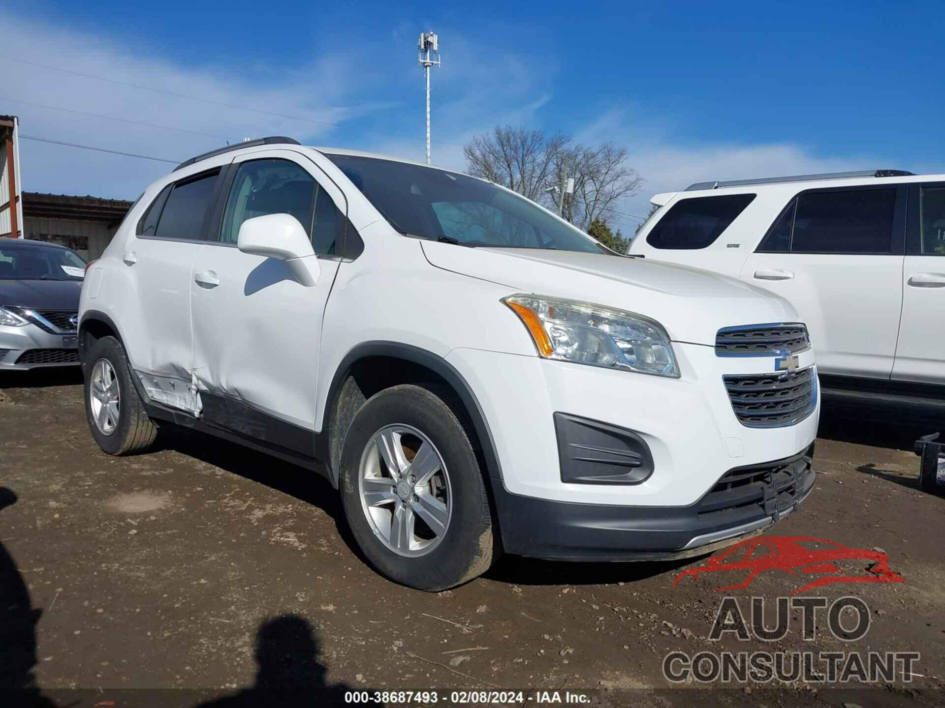 CHEVROLET TRAX 2016 - 3GNCJPSB4GL141059