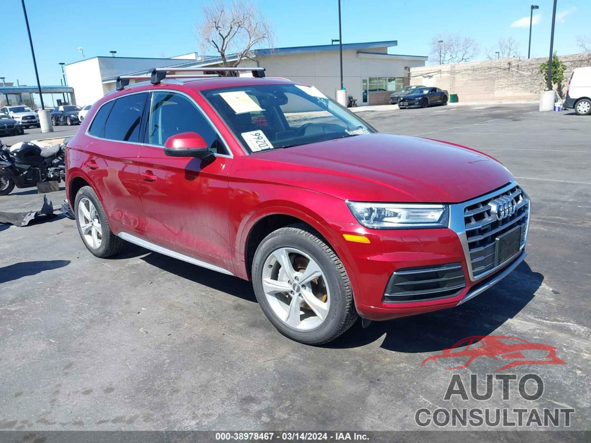 AUDI Q5 2020 - WA1ANAFY4L2007920