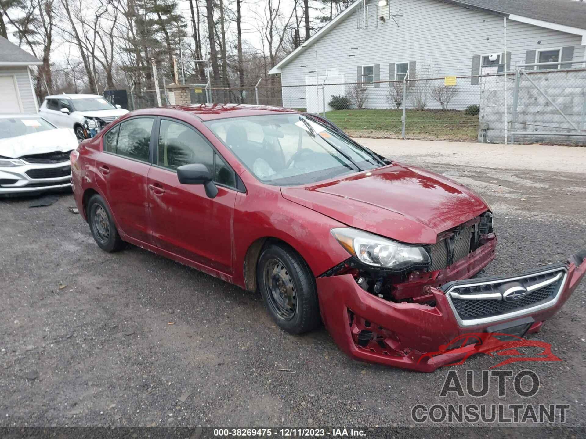 SUBARU IMPREZA 2016 - JF1GJAA68GH014590