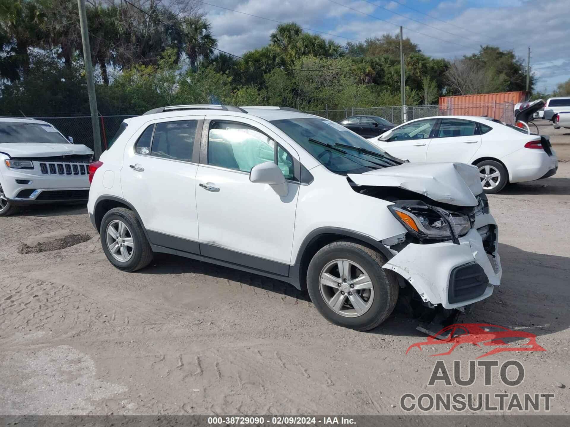 CHEVROLET TRAX 2019 - KL7CJLSB6KB789351