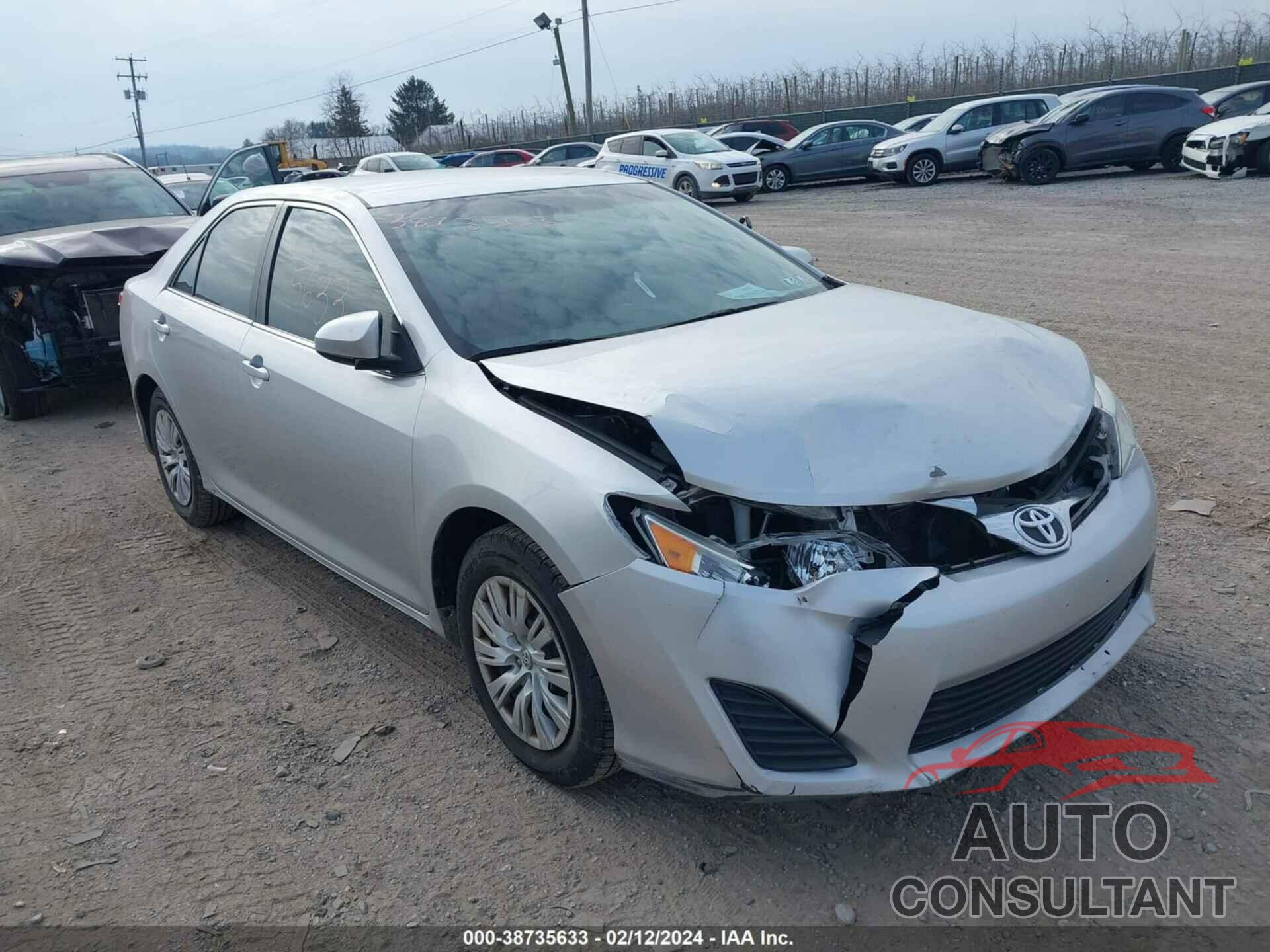 TOYOTA CAMRY 2014 - 4T4BF1FK6ER428436