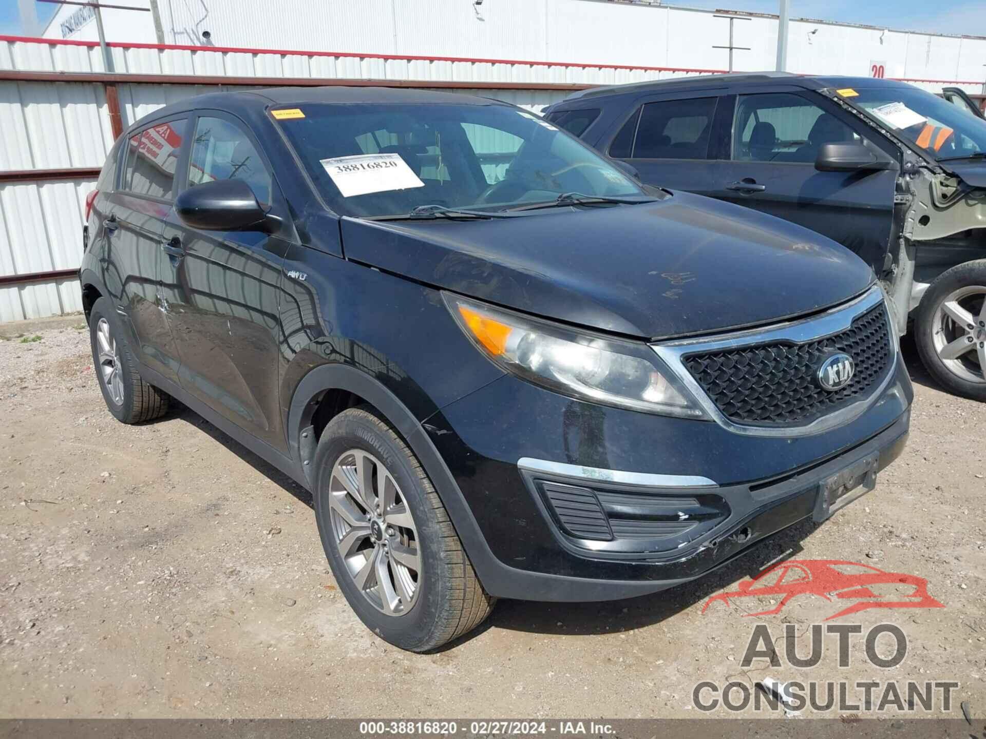 KIA SPORTAGE 2016 - KNDPBCAC1G7820317