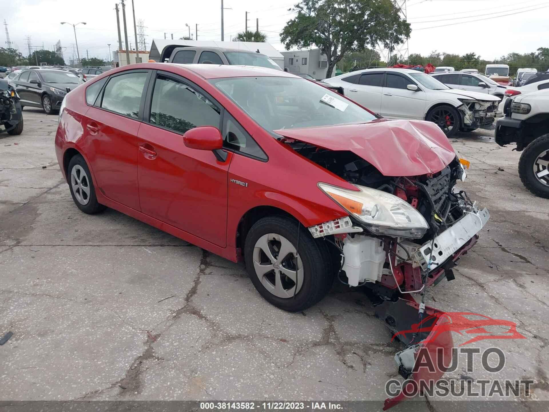 TOYOTA PRIUS 2015 - JTDKN3DUXF1993454