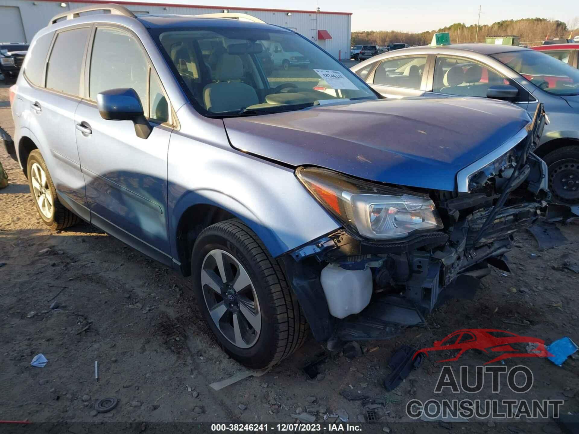 SUBARU FORESTER 2018 - JF2SJAECXJG540772