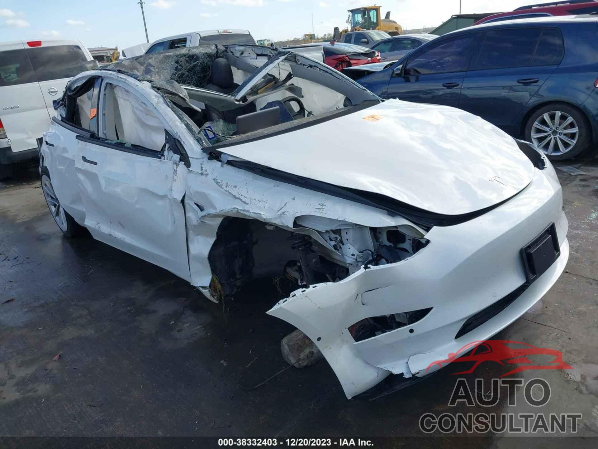 TESLA MODEL 3 2022 - 5YJ3E1EA2NF342533