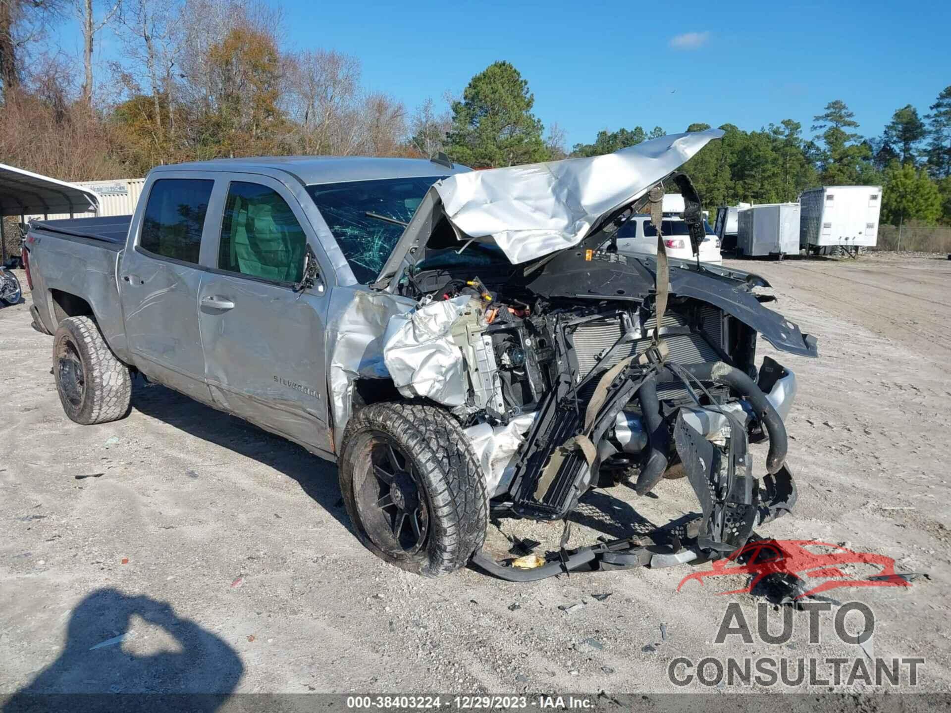 CHEVROLET SILVERADO 1500 2017 - 3GCUKREC0HG138213