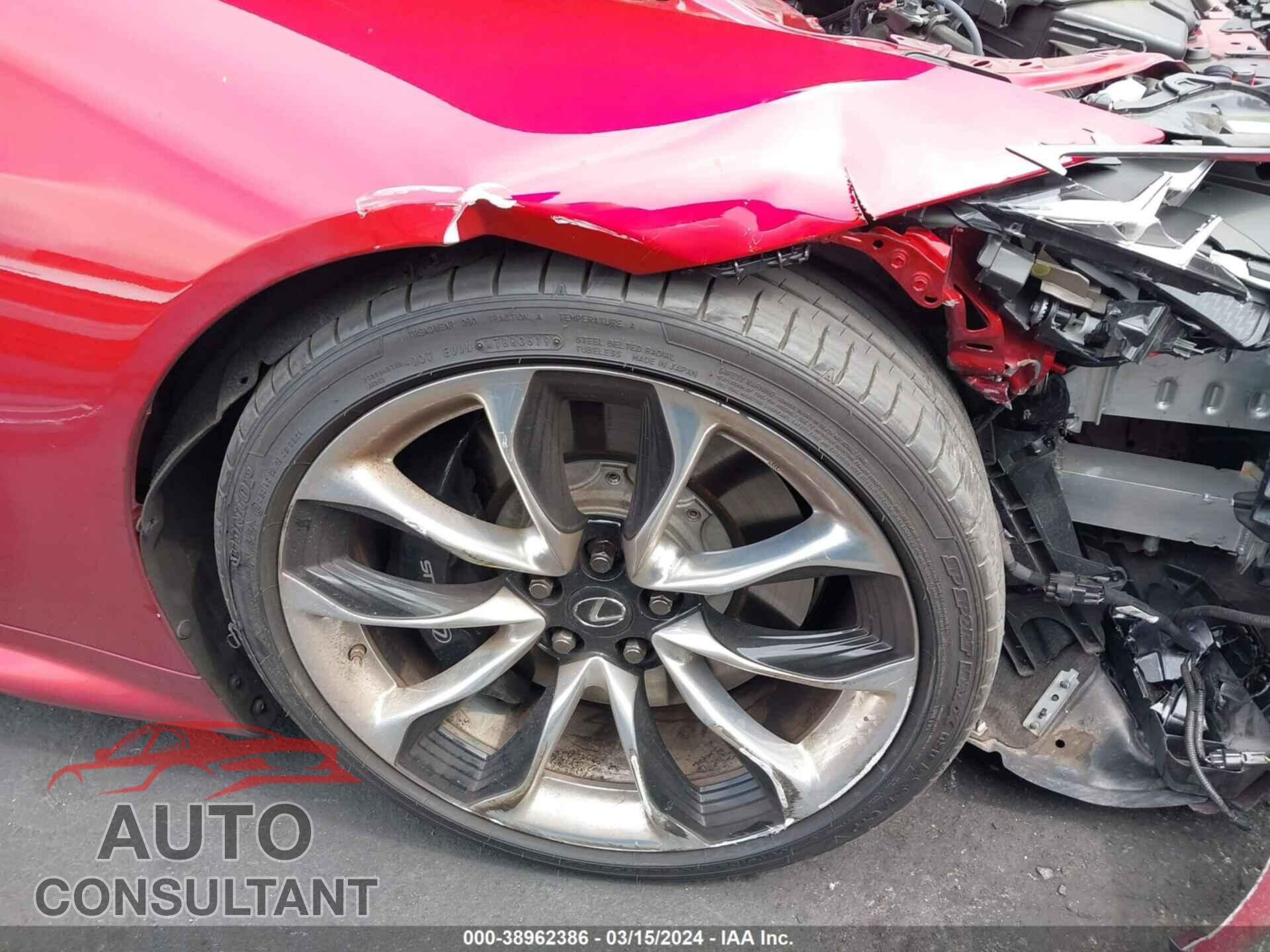 LEXUS LC 500 2020 - JTHBP5AY7LA007871