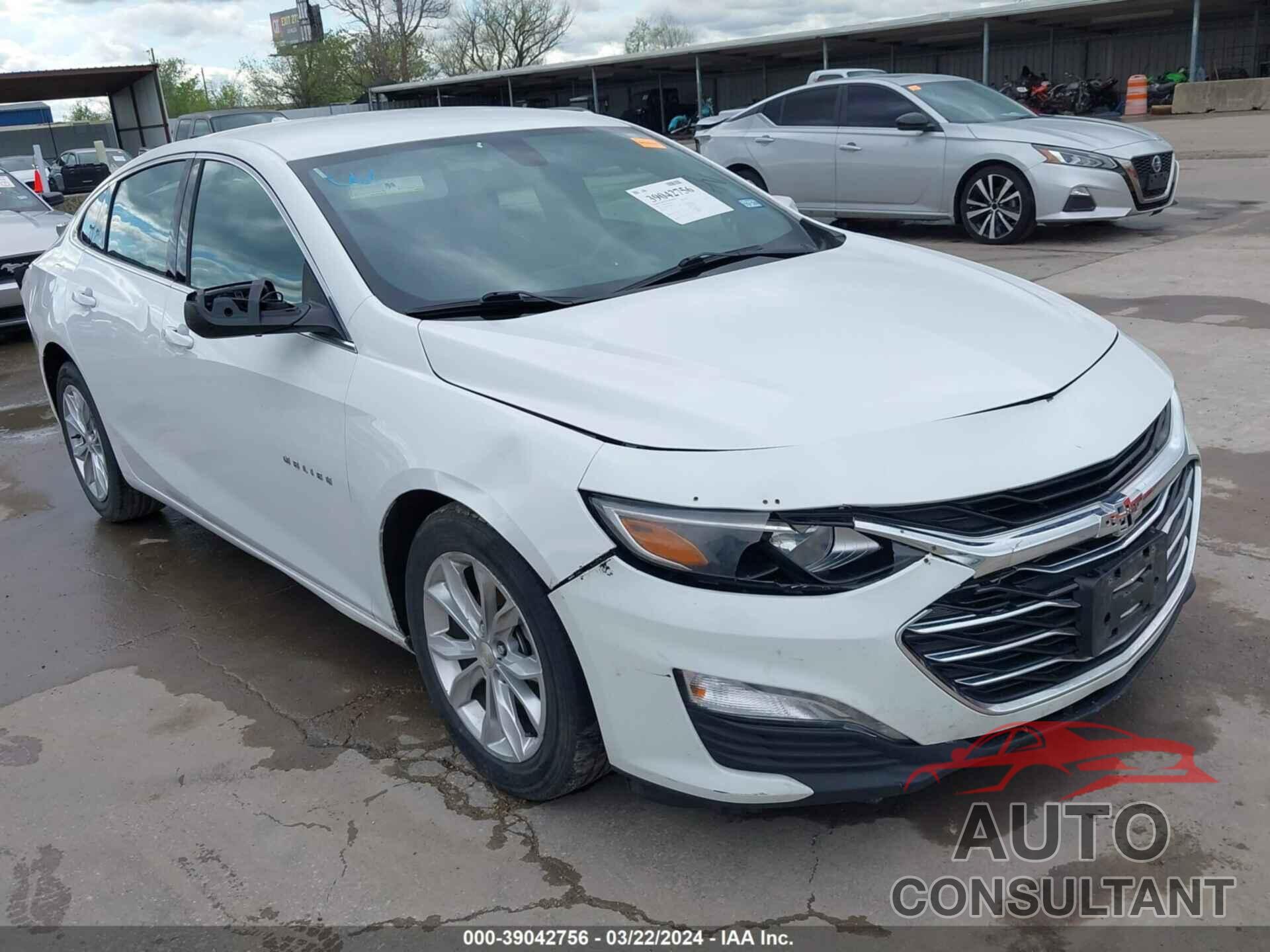 CHEVROLET MALIBU 2020 - 1G1ZD5ST2LF089970