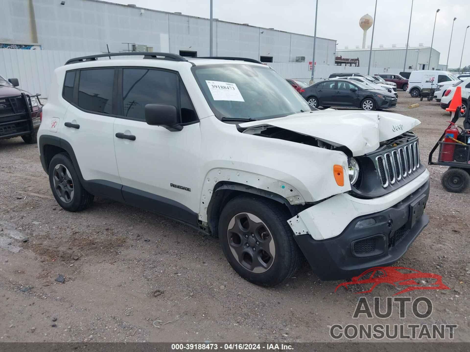 JEEP RENEGADE 2017 - ZACCJAAB4HPF48587