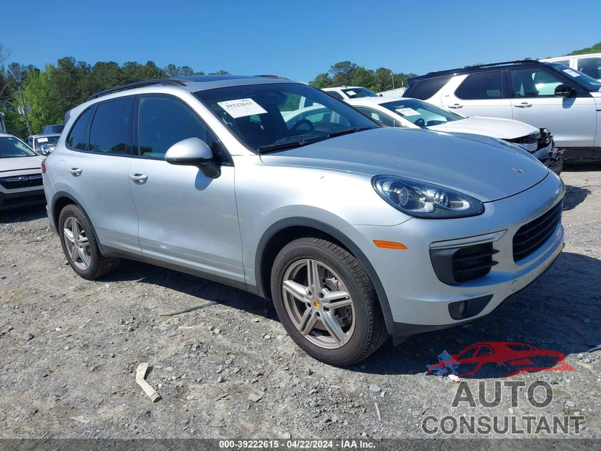 PORSCHE CAYENNE 2016 - WP1AA2A24GLA10180