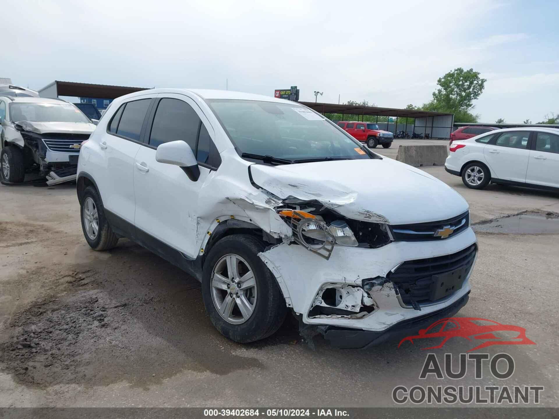 CHEVROLET TRAX 2020 - KL7CJKSB7LB051845